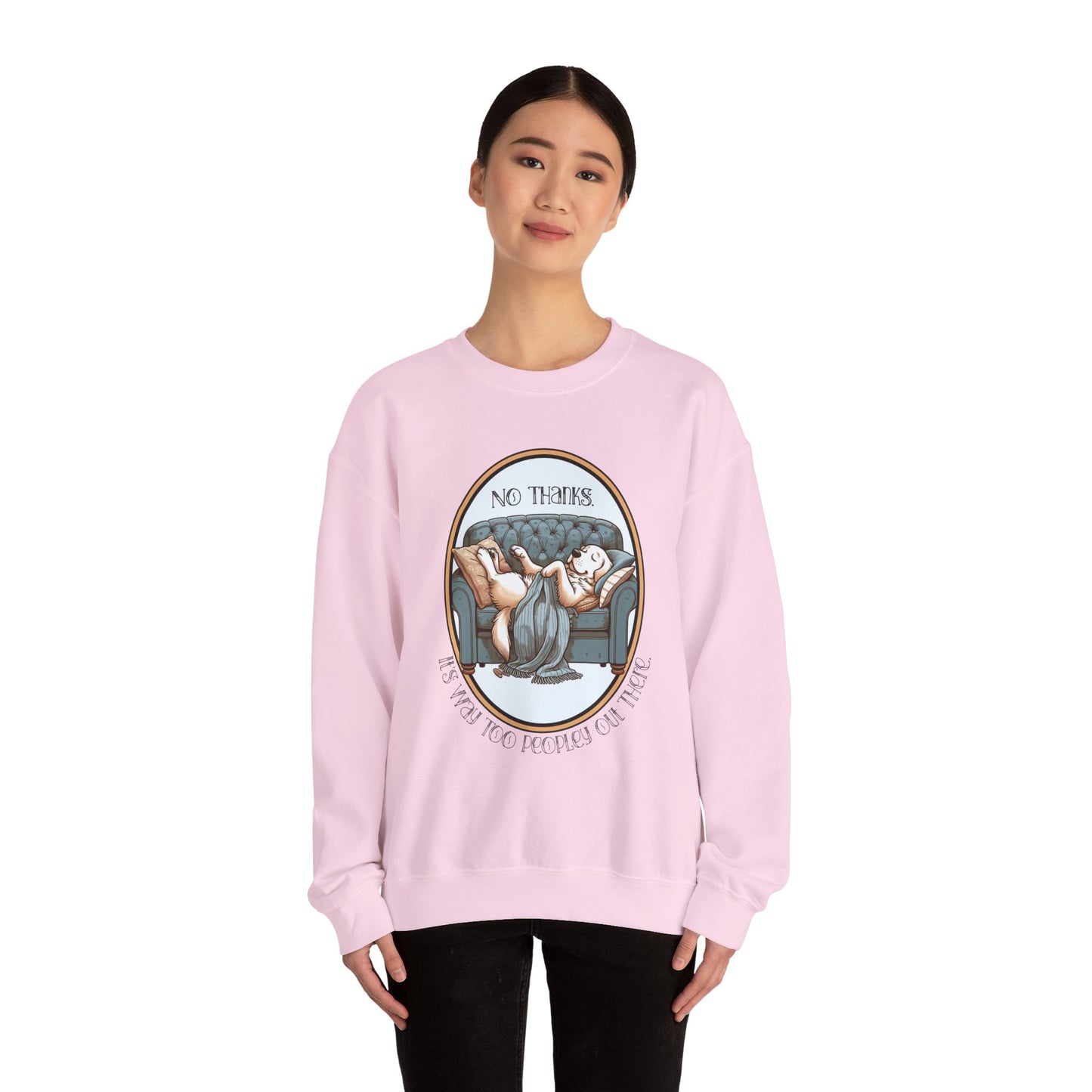 No Thanks Unisex Crewneck Sweatshirt