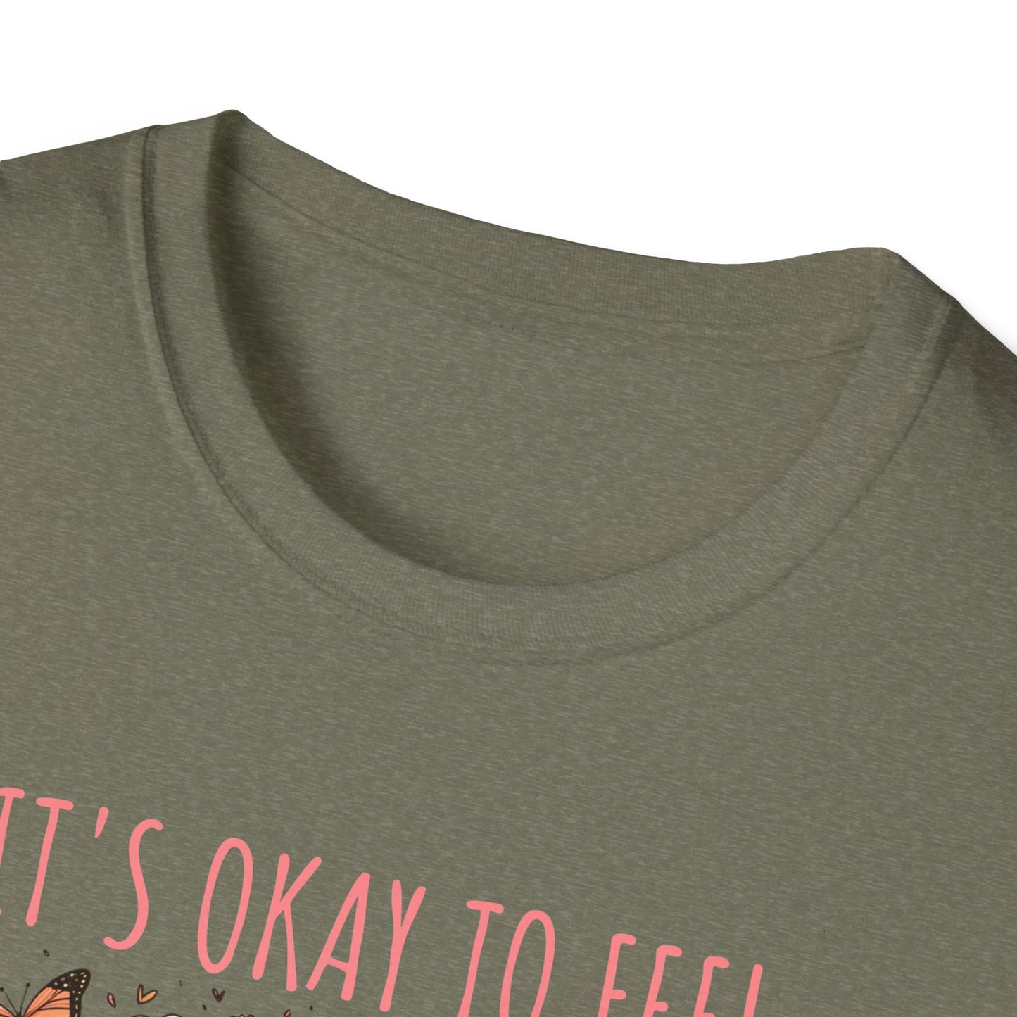It's Okay to Feel All the Feels Unisex Graphic T-Shirt