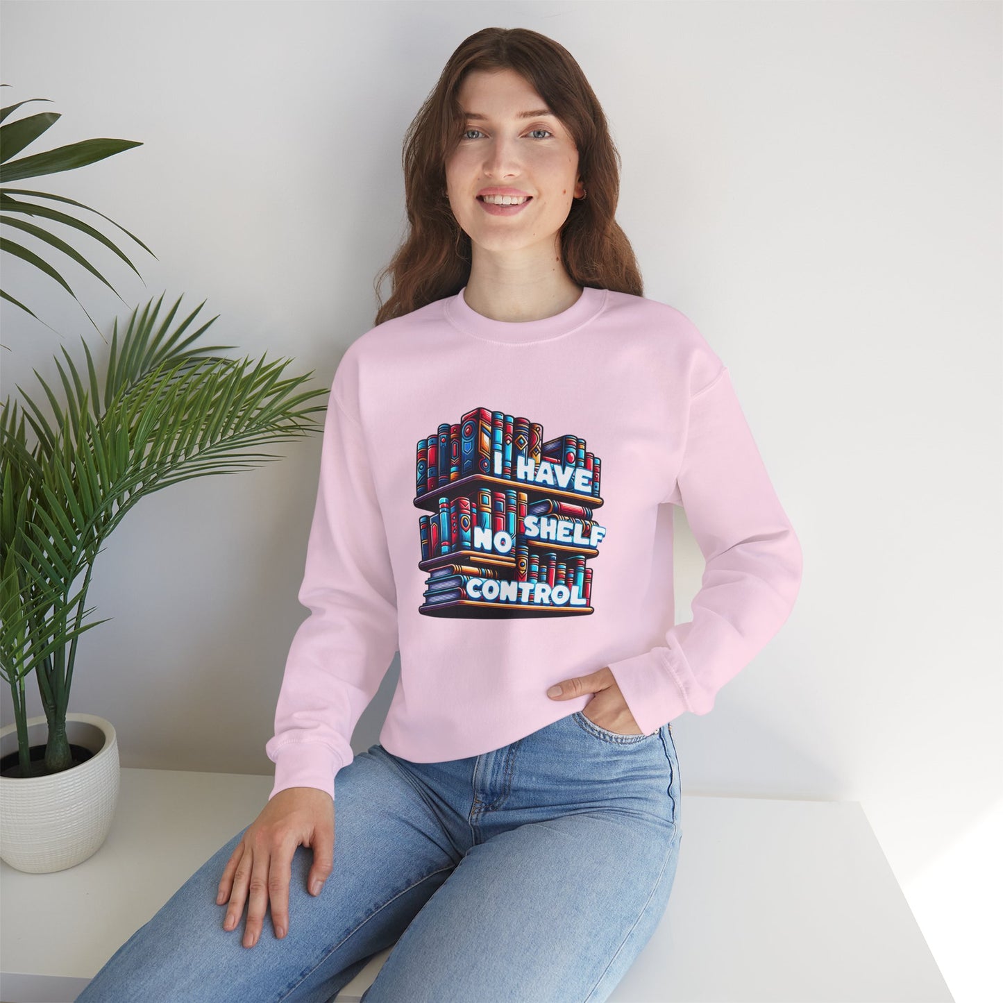 No Shelf Control Crewneck Sweatshirt