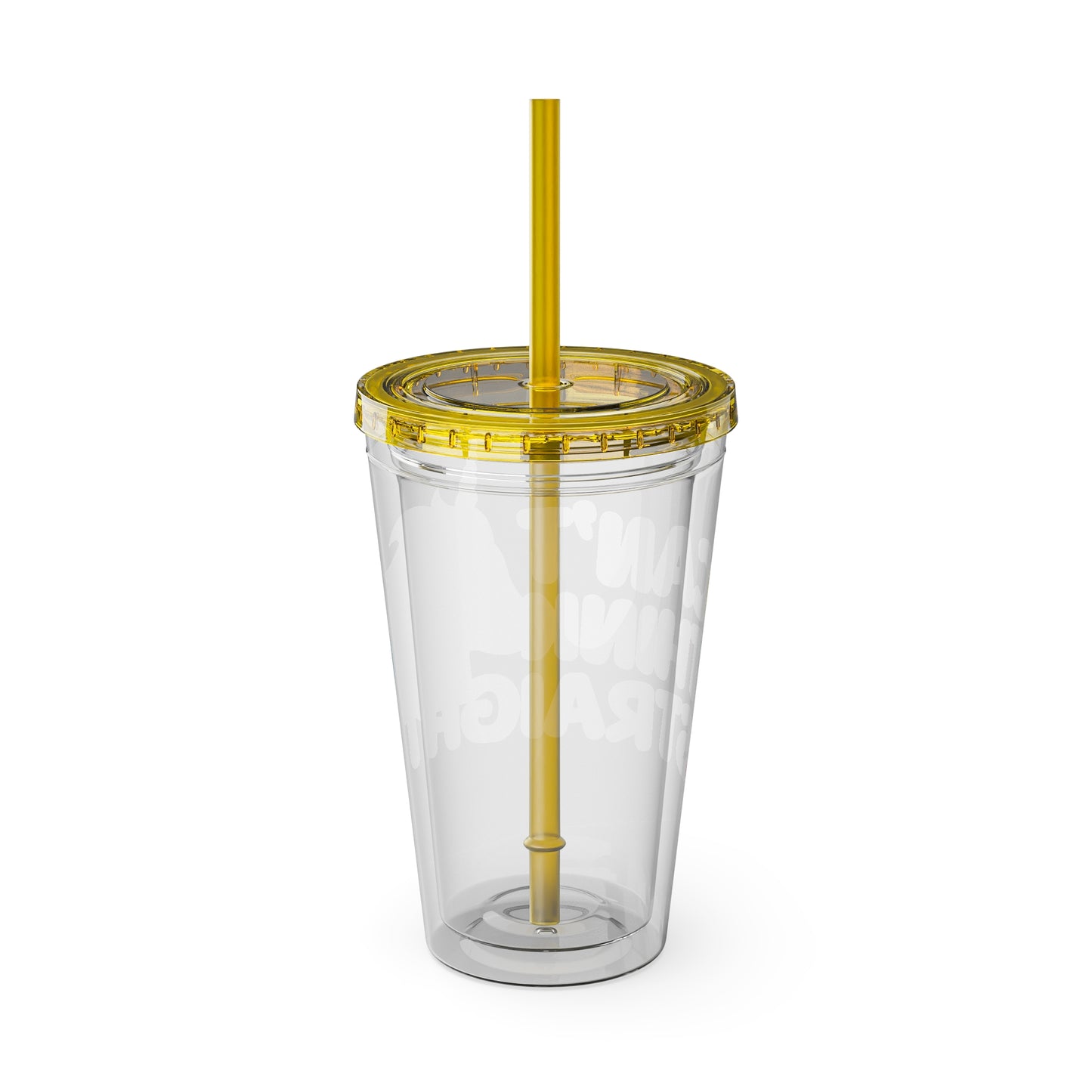 Unicorn Can't Think Straight 16oz. Insulated Tumbler with Straw