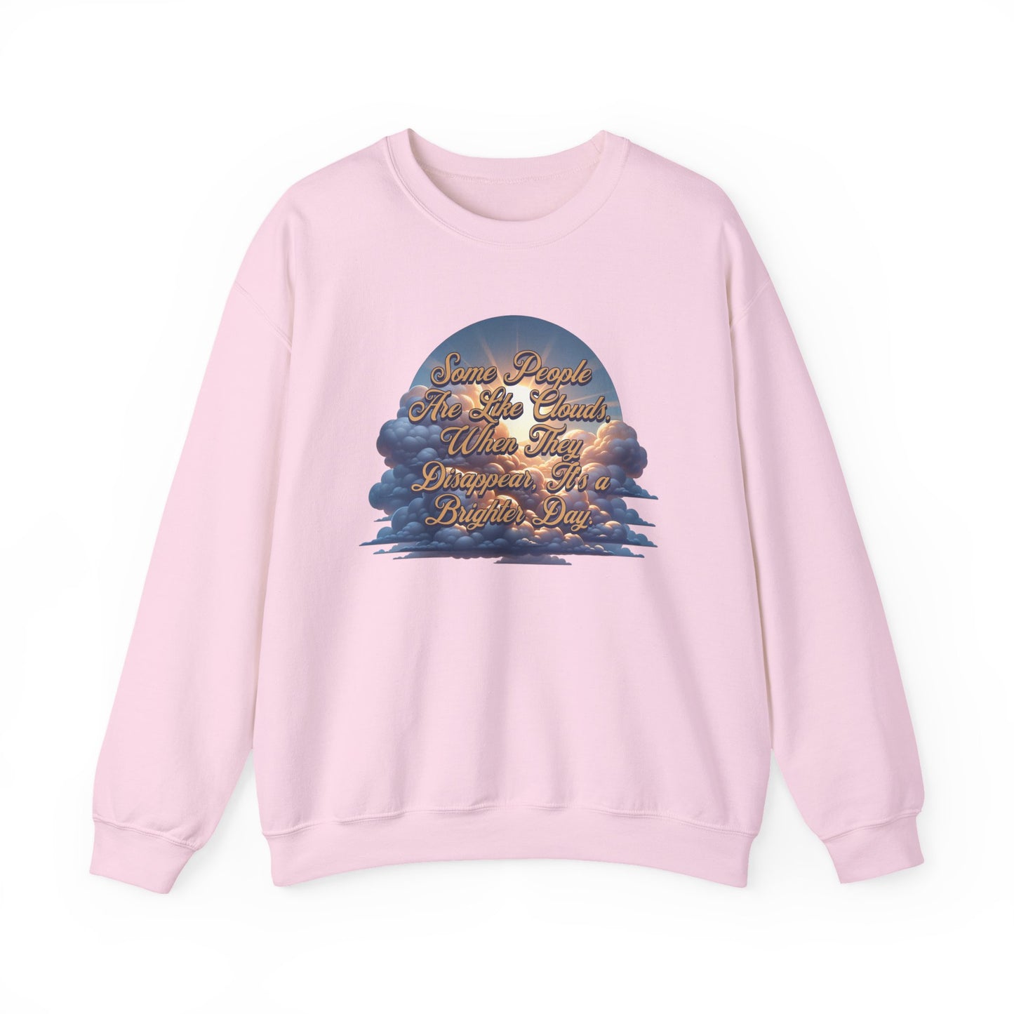 Cloudy People Unisex Crewneck Sweatshirt