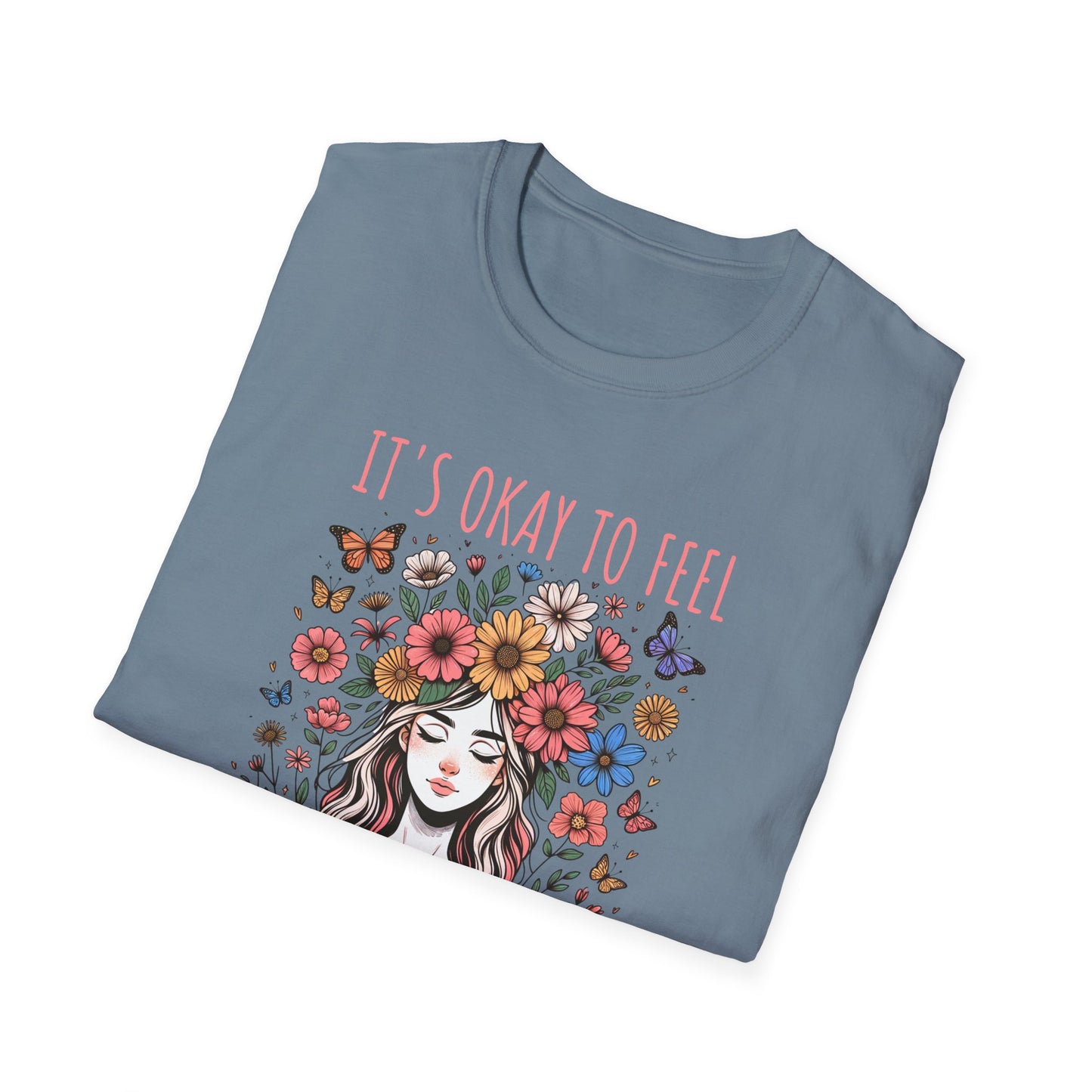 It's Okay to Feel All the Feels Unisex Graphic T-Shirt