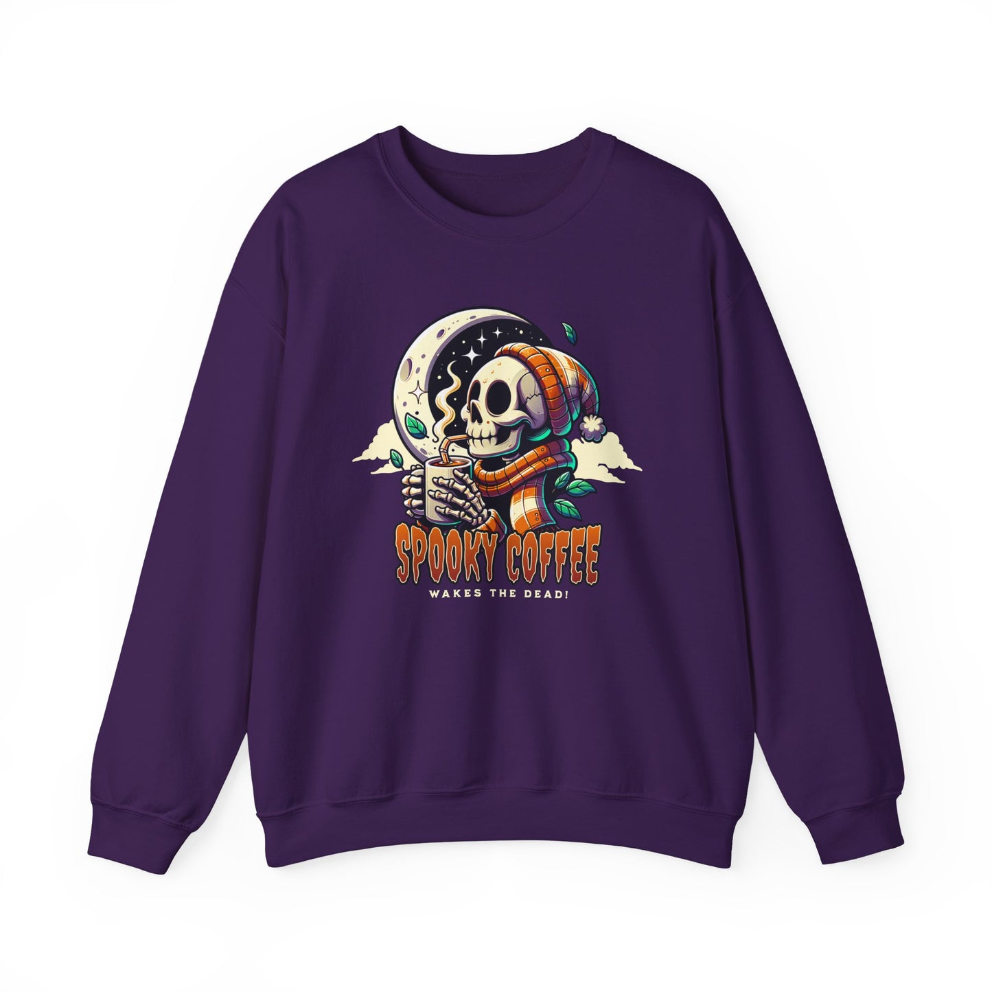 Spooky Coffee Crewneck Sweatshirt