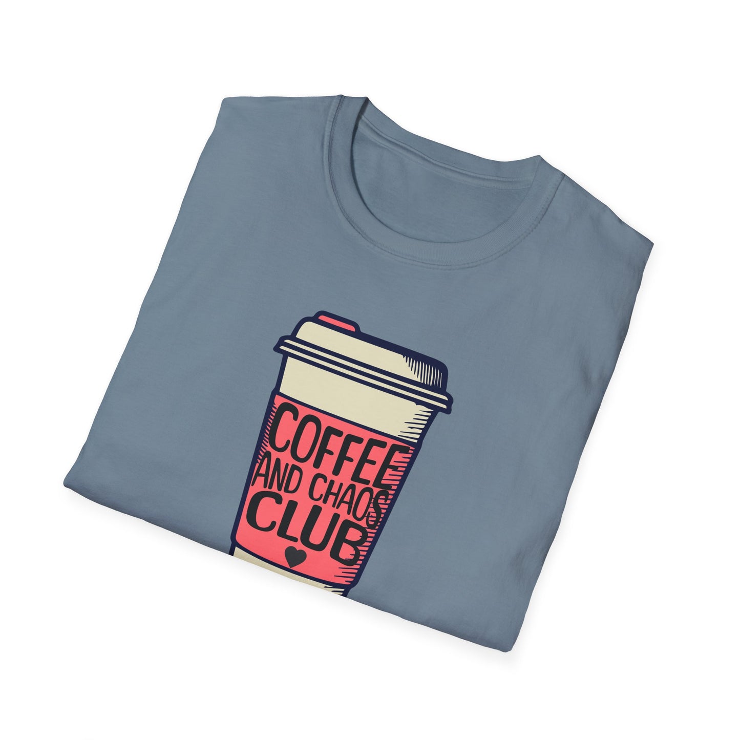 Coffee and Chaos Club Unisex T-Shirt