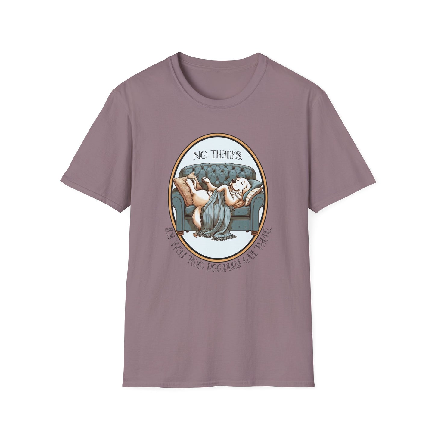 Way Too Peopley Out There Unisex Graphic T-Shirt