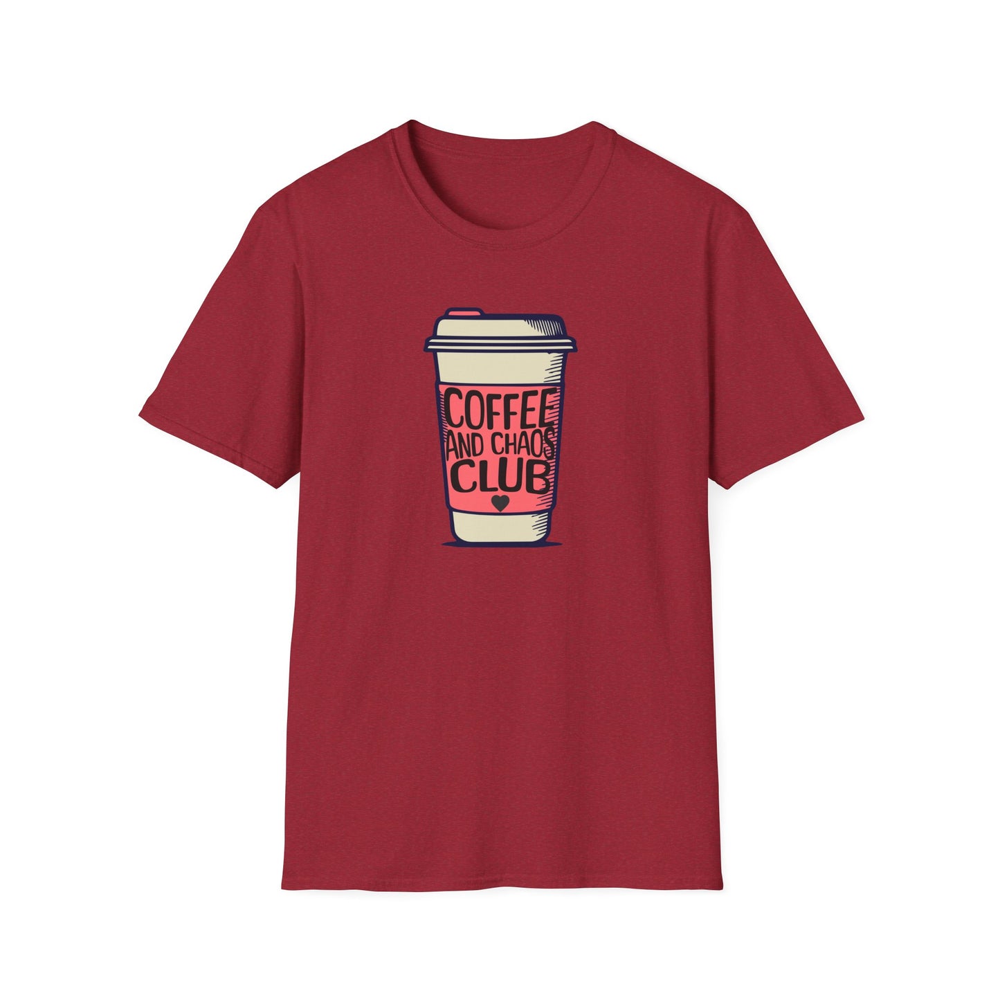 Coffee and Chaos Club Unisex T-Shirt