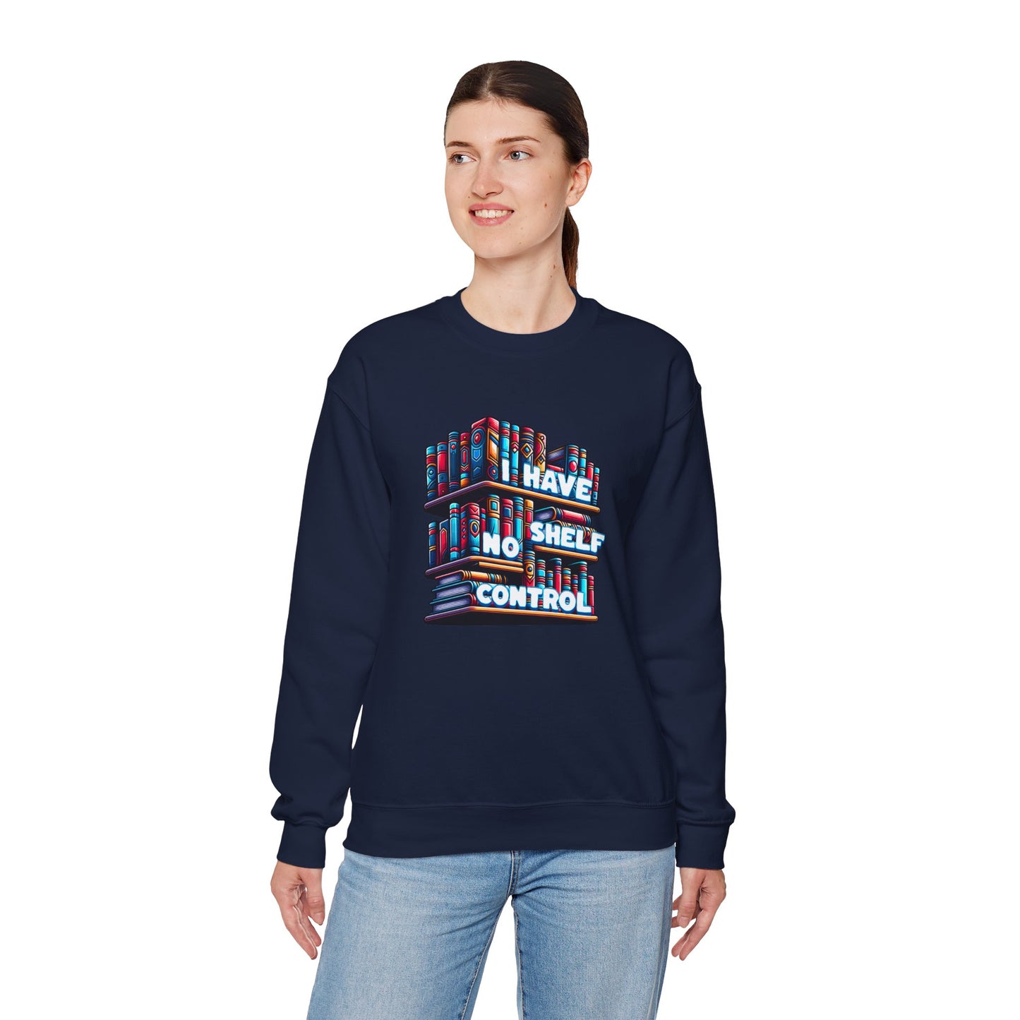No Shelf Control Crewneck Sweatshirt