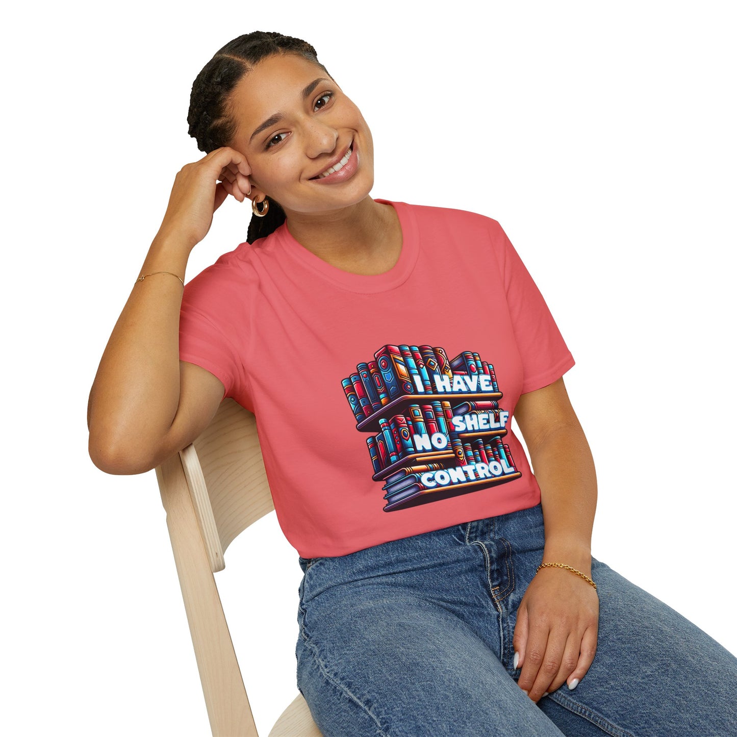 No Shelf Control Unisex Graphic T-Shirt