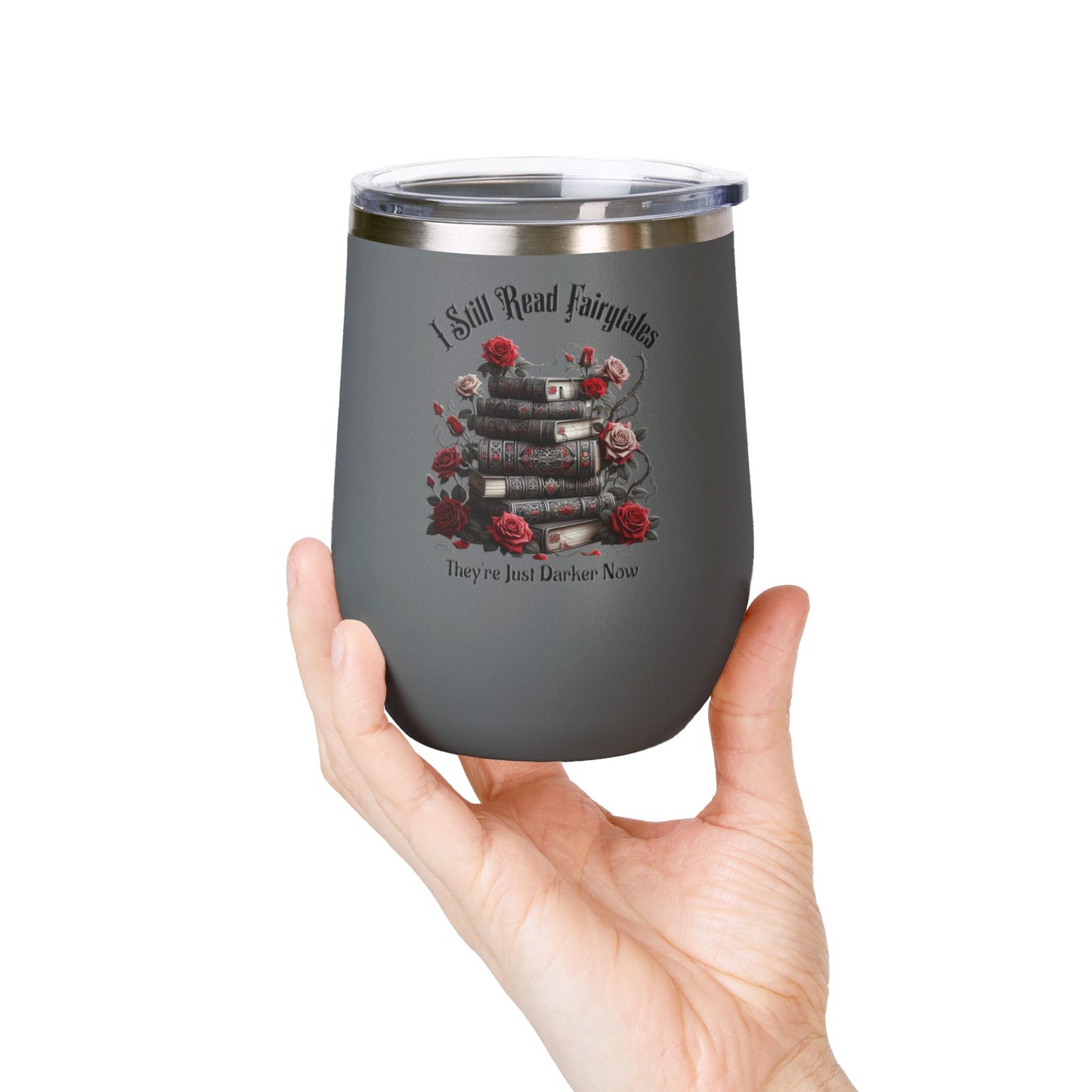 Dark Fairytale 12oz Insulated Wine Tumbler