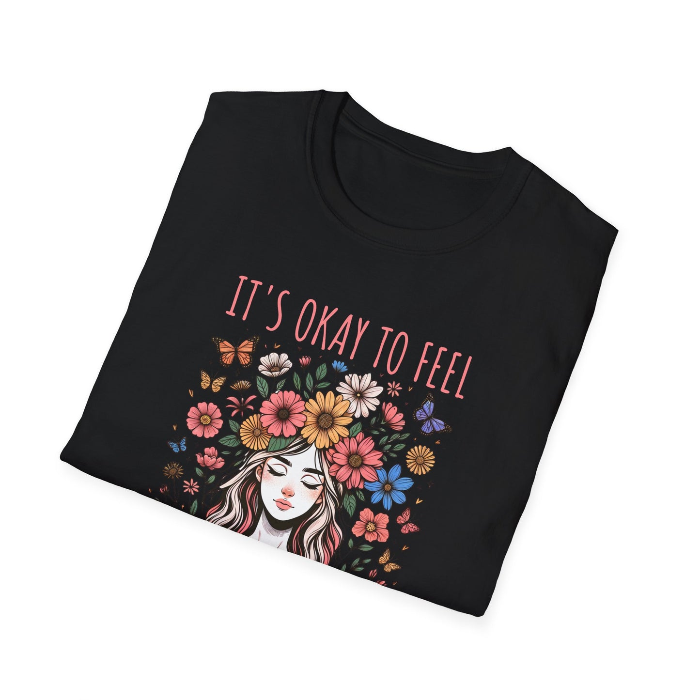 It's Okay to Feel All the Feels Unisex Graphic T-Shirt
