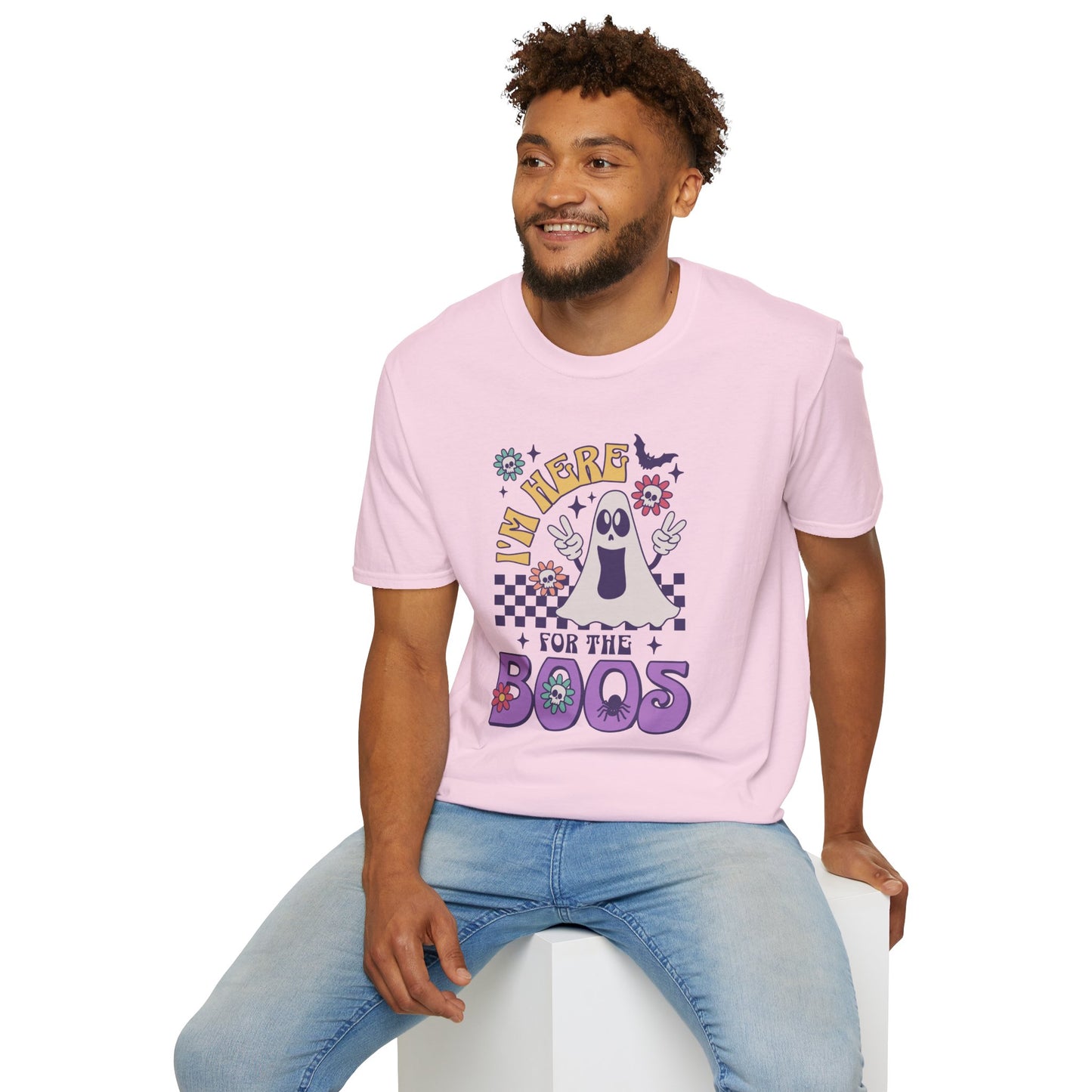 Here for the Boos Unisex Graphic T-Shirt