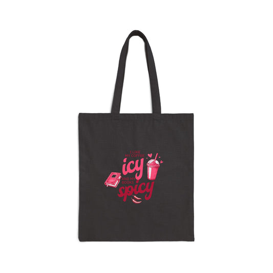 Icy & Spicy Cotton Canvas Tote Bag