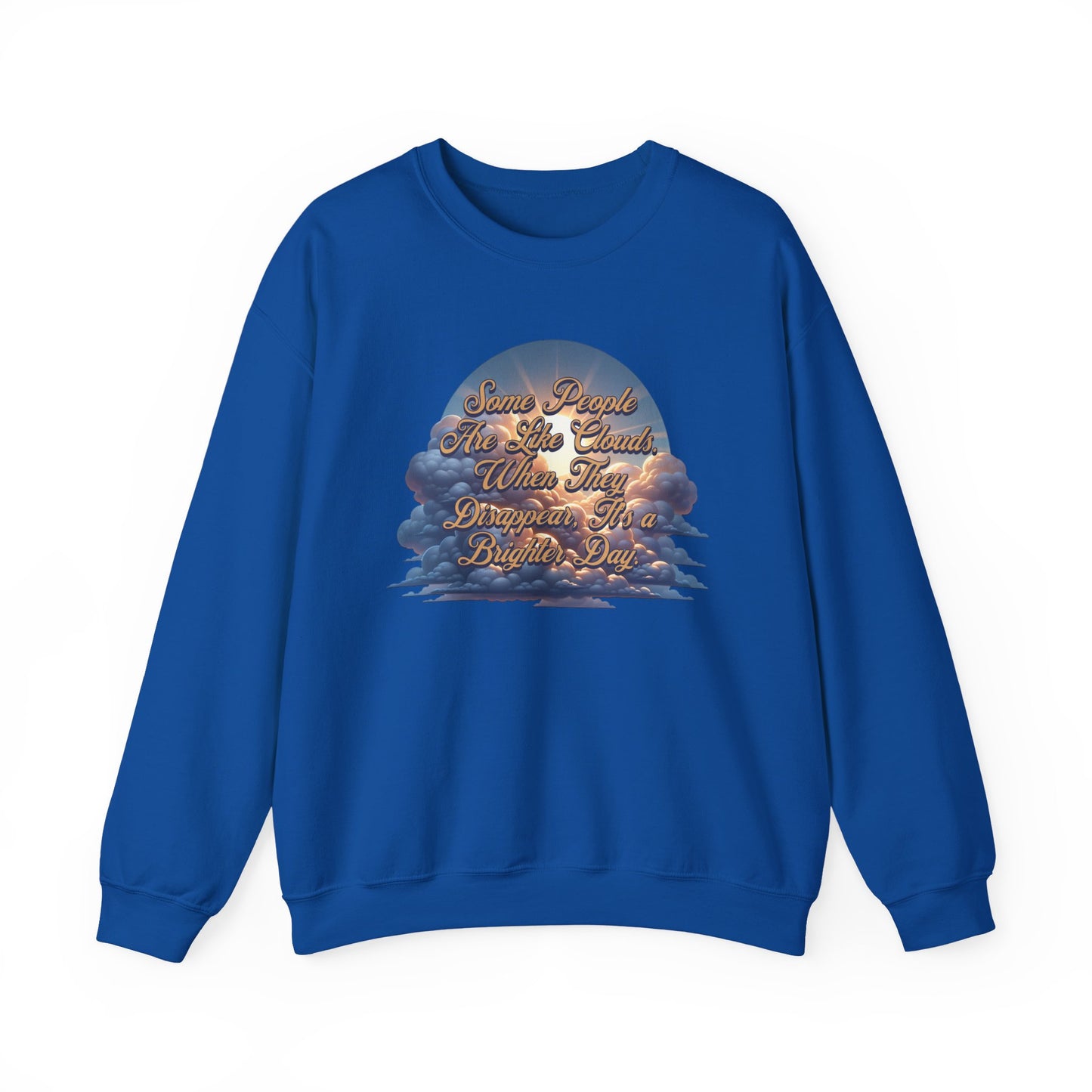 Cloudy People Unisex Crewneck Sweatshirt