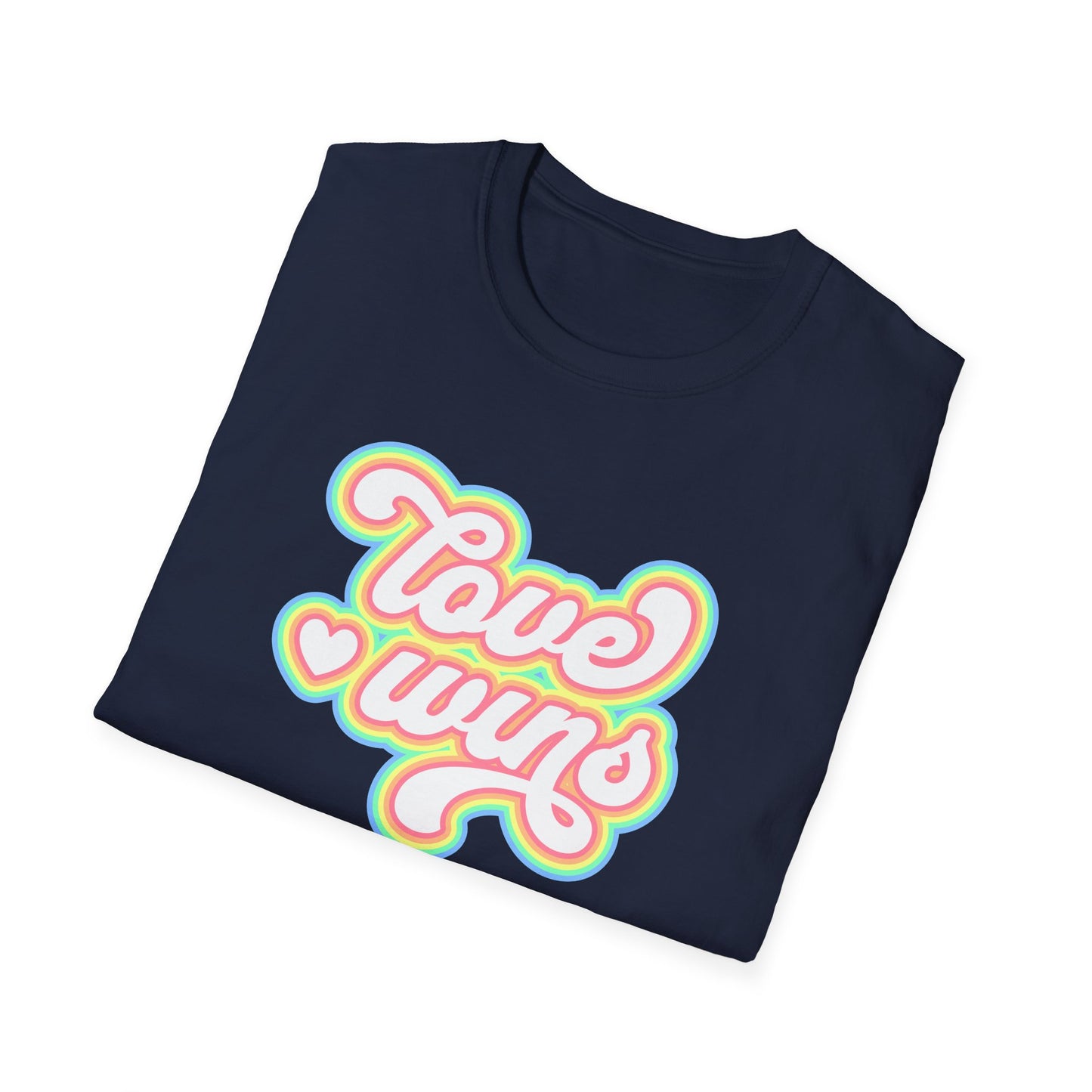 Love Wins Unisex Graphic T-Shirt