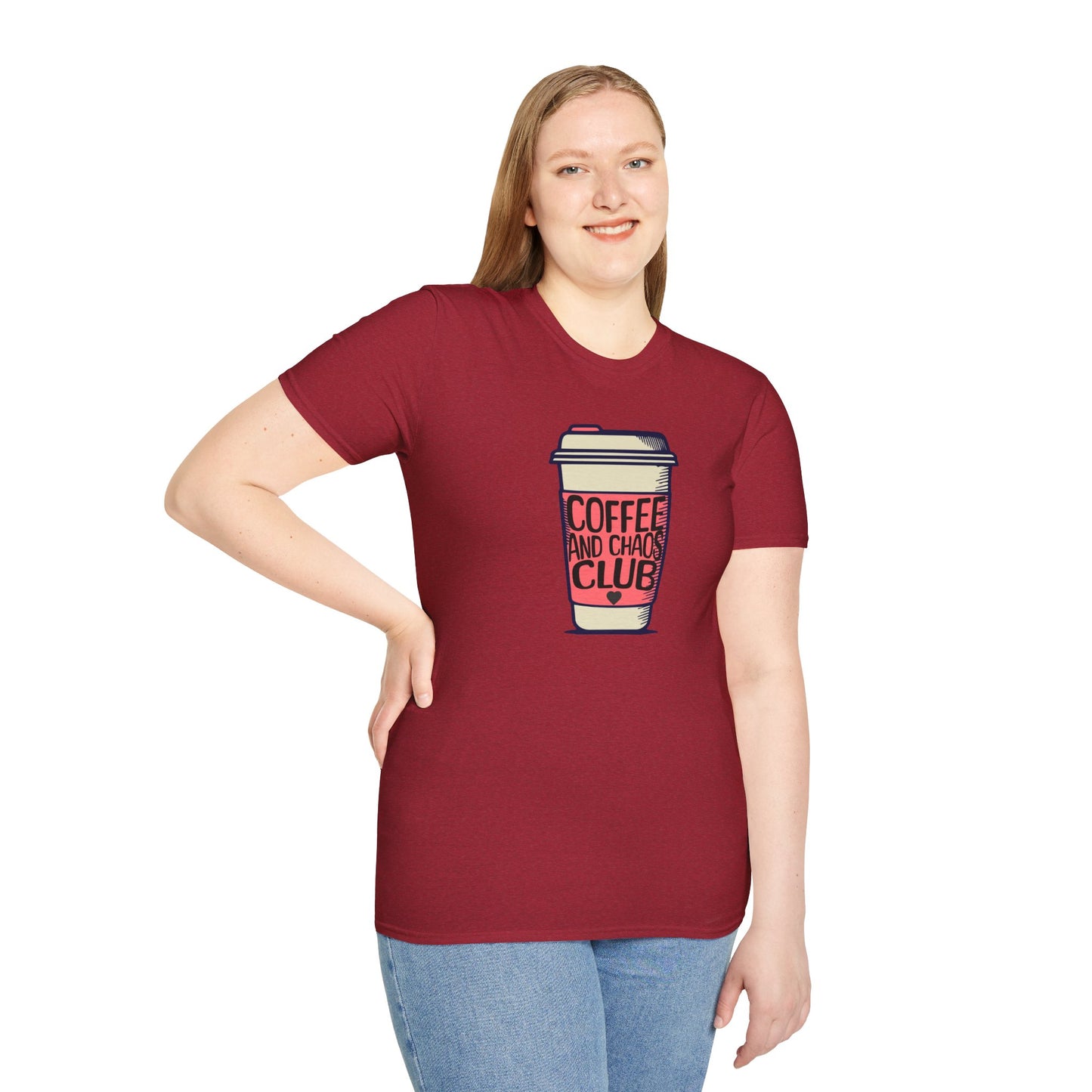 Coffee and Chaos Club Unisex T-Shirt
