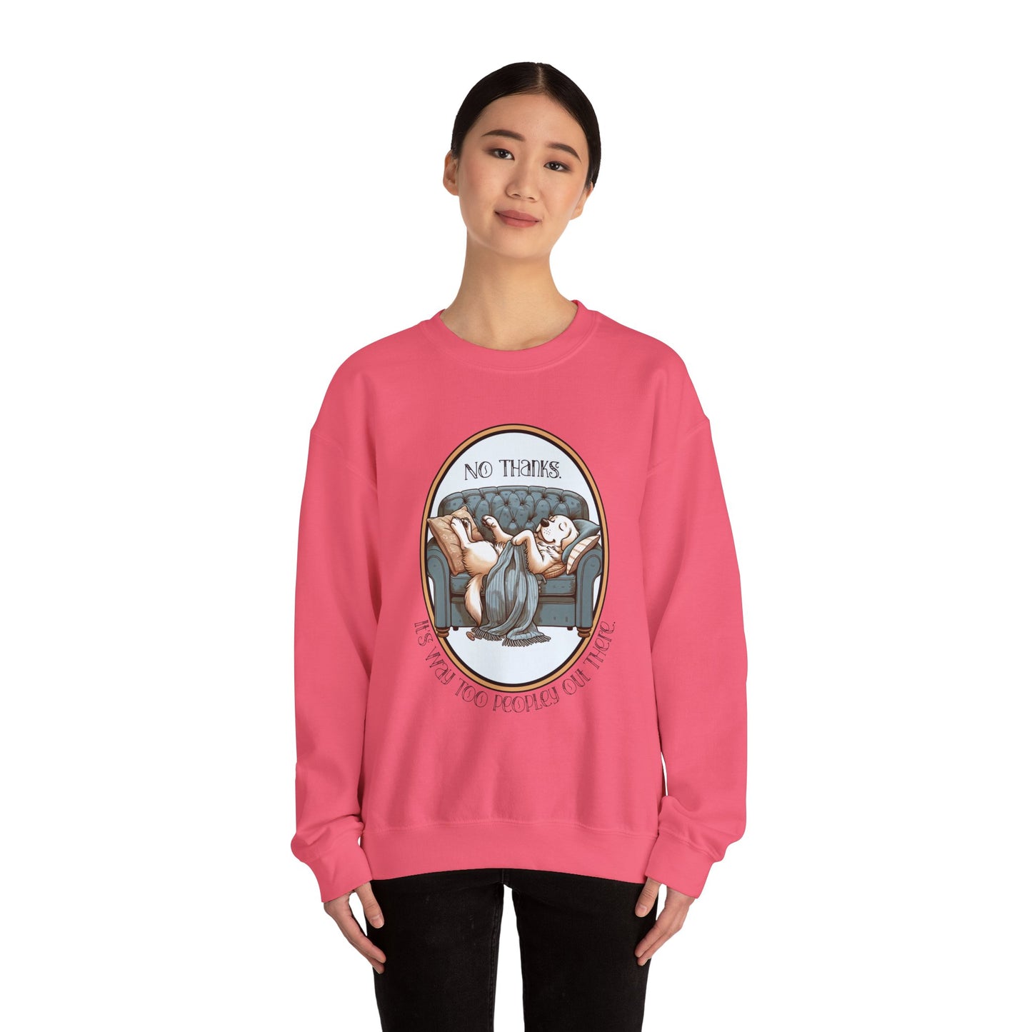 No Thanks Unisex Crewneck Sweatshirt