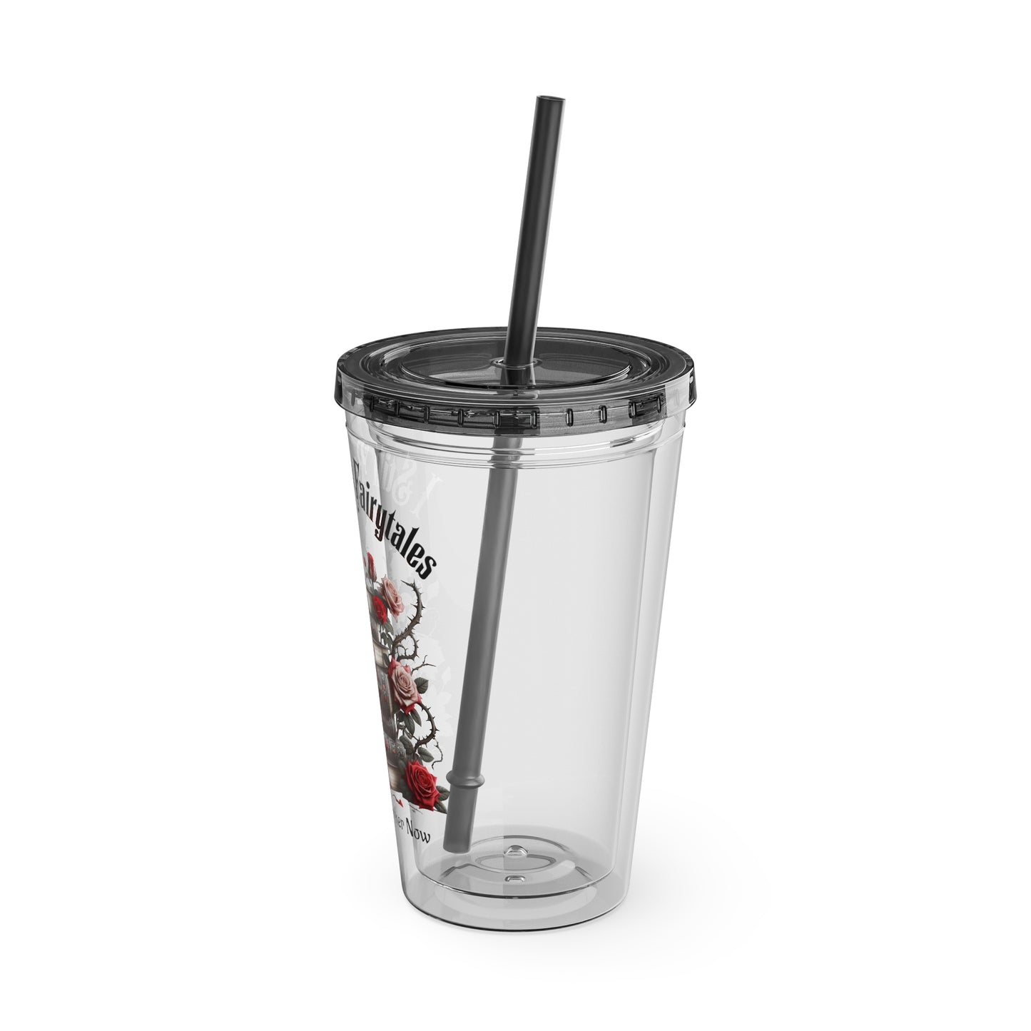Dark Fairytale 16oz Insulated Tumbler with Straw