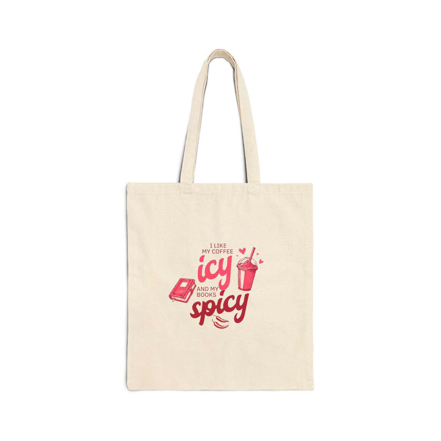 Icy & Spicy Cotton Canvas Tote Bag