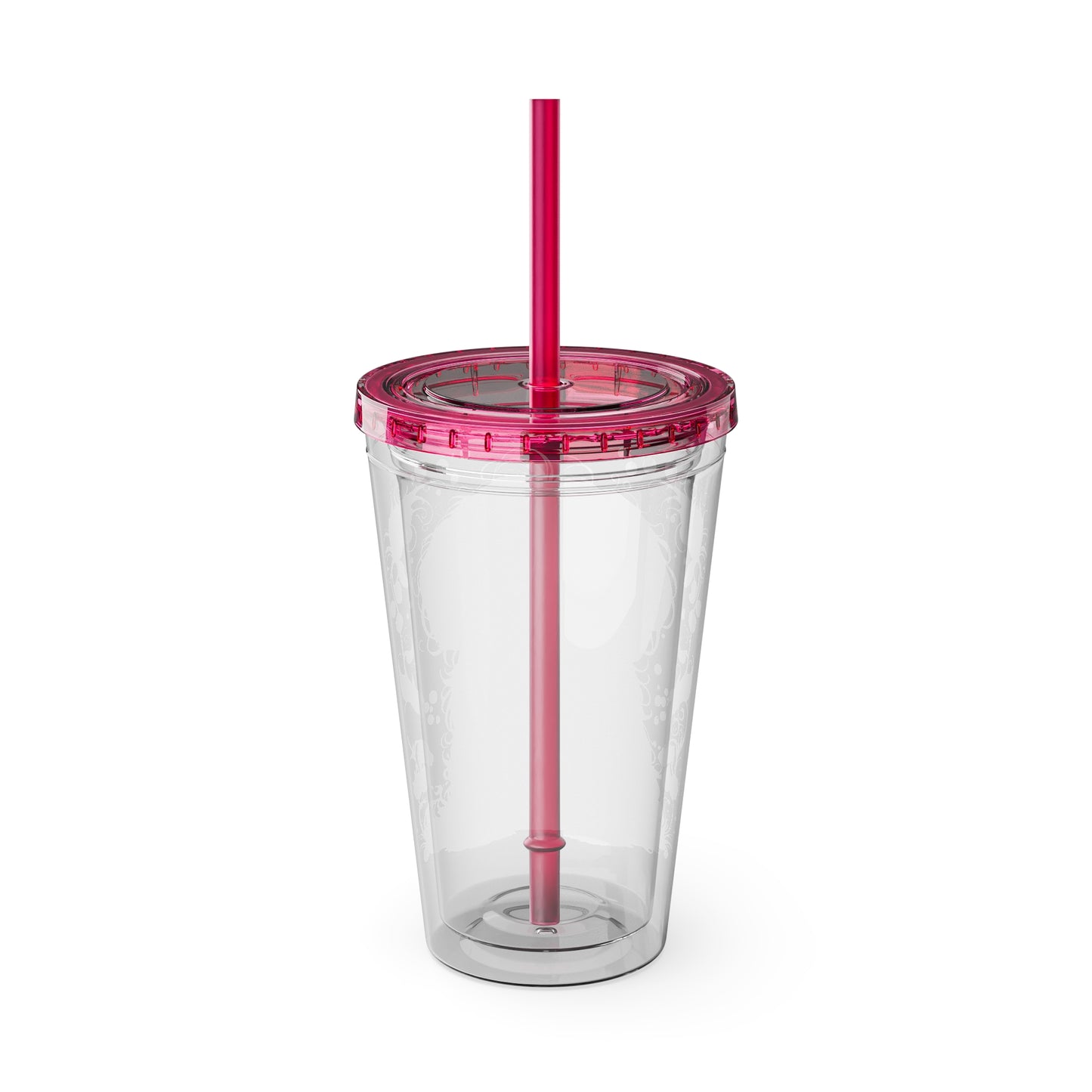 Colorful Shih Tzu 16oz. Insulated Tumbler with Straw