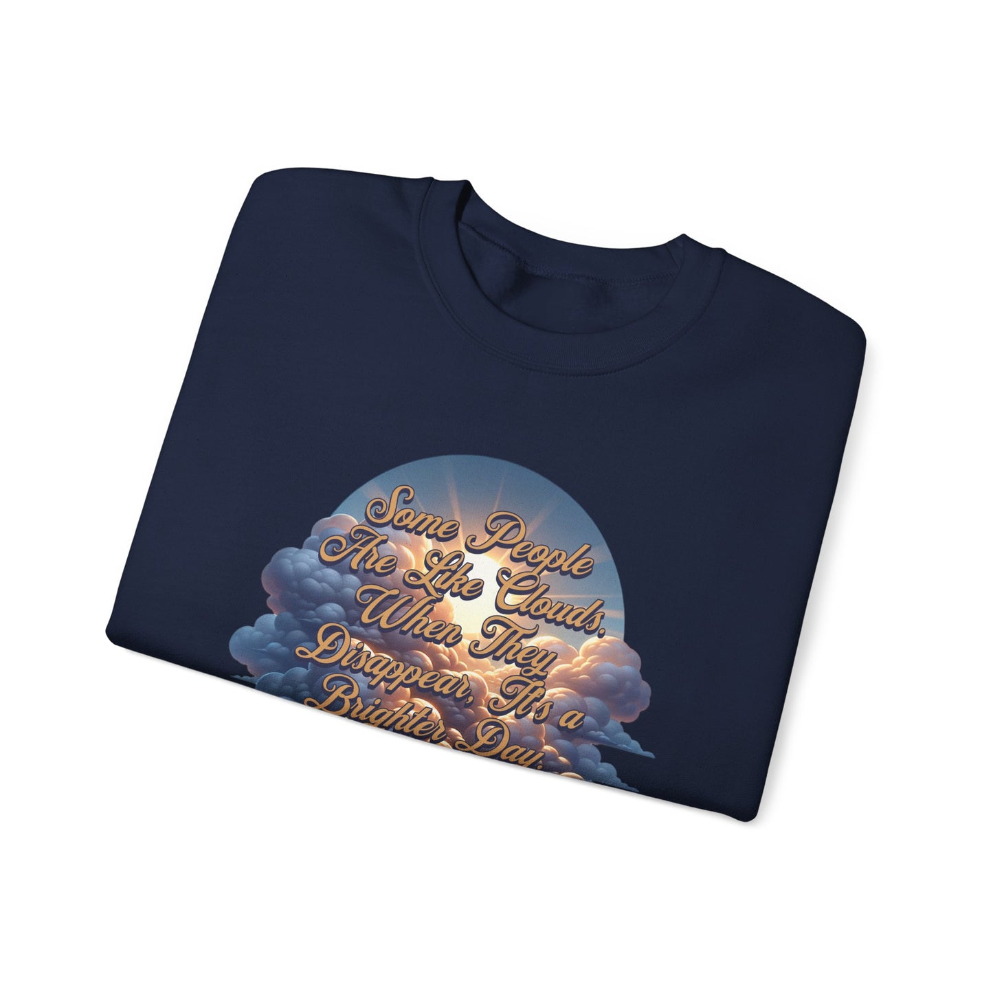 Cloudy People Unisex Crewneck Sweatshirt