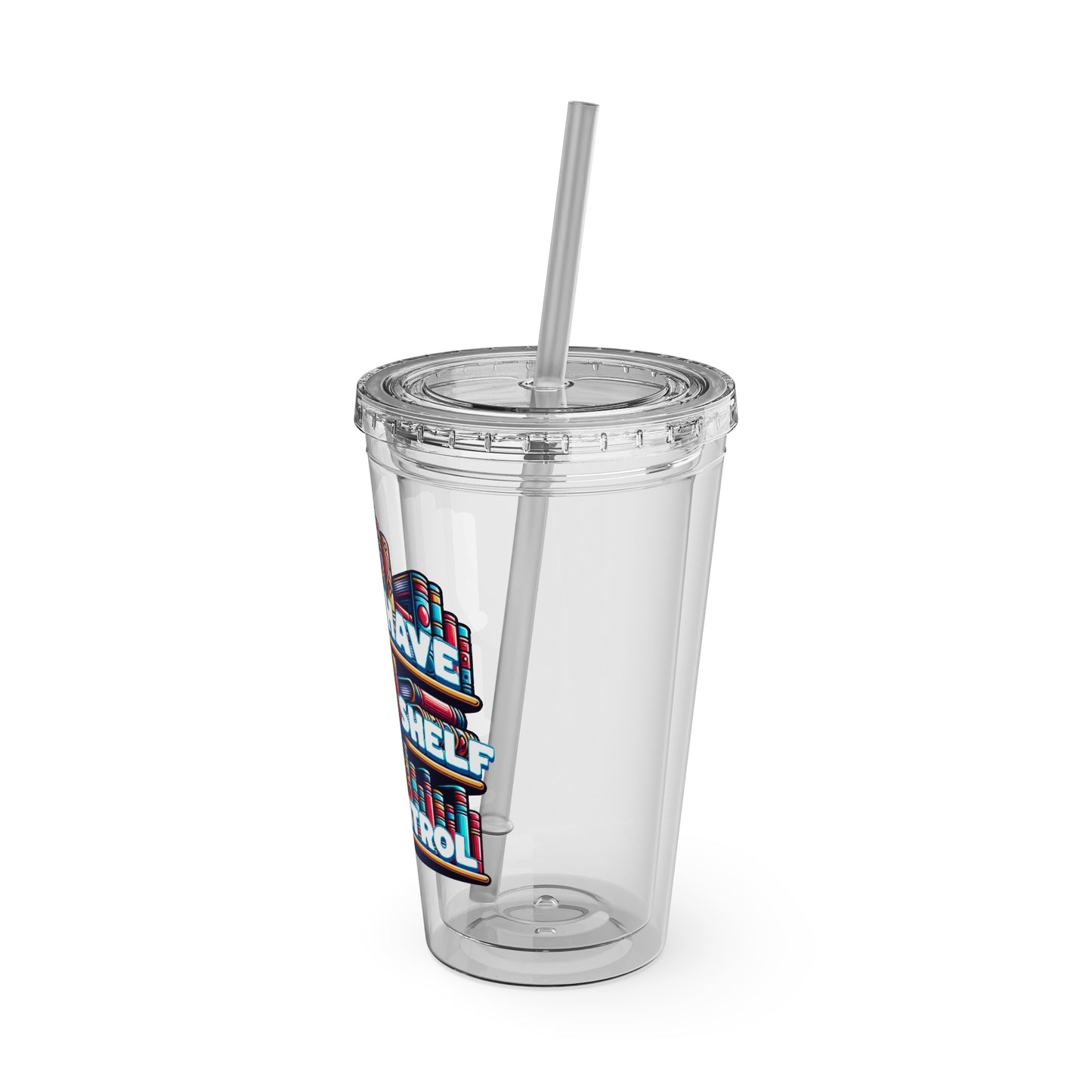 No Shelf Control 16oz Insulated Tumbler with Straw