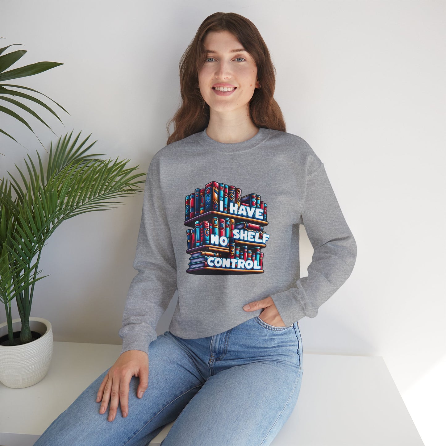 No Shelf Control Crewneck Sweatshirt