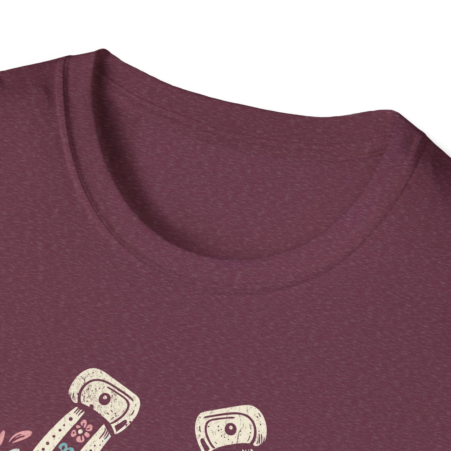 Wild and Free Horseshoe Floral Unisex Graphic T-Shirt