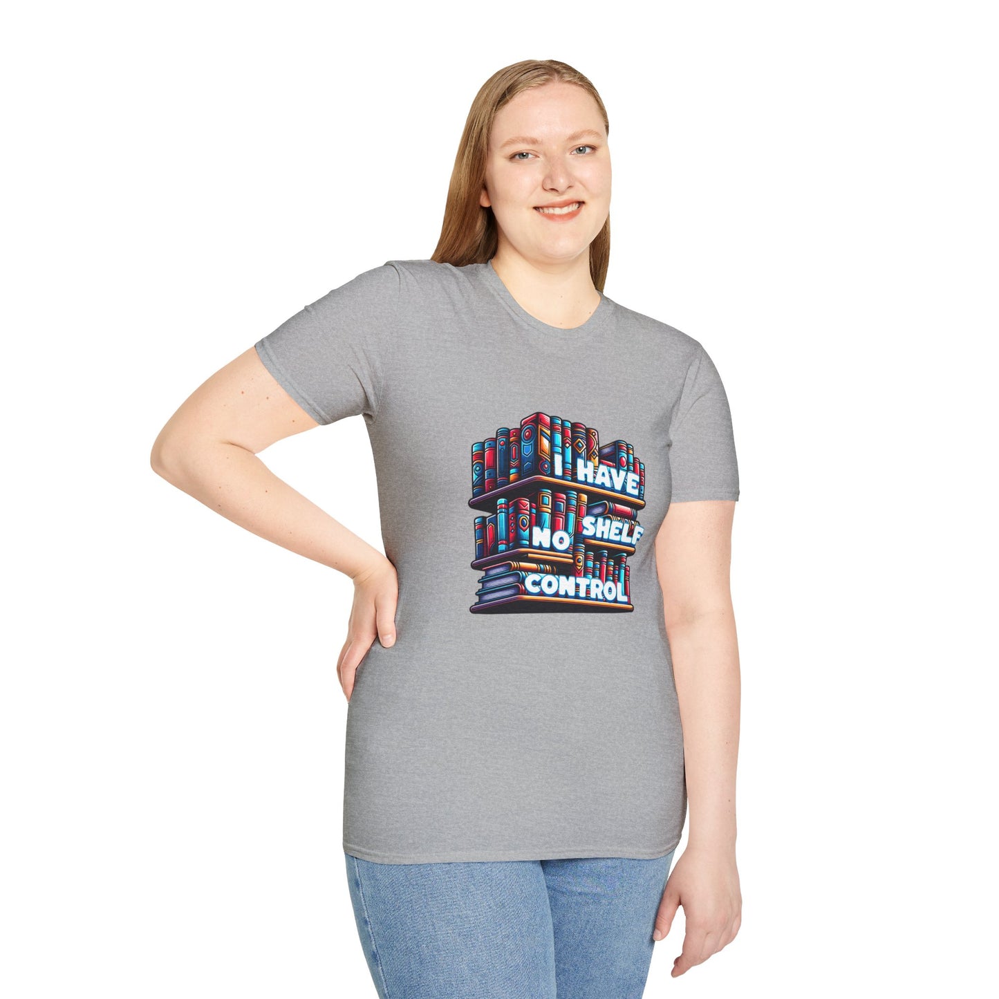 No Shelf Control Unisex Graphic T-Shirt