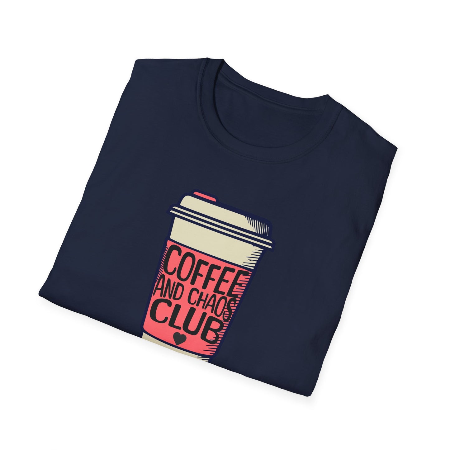 Coffee and Chaos Club Unisex T-Shirt