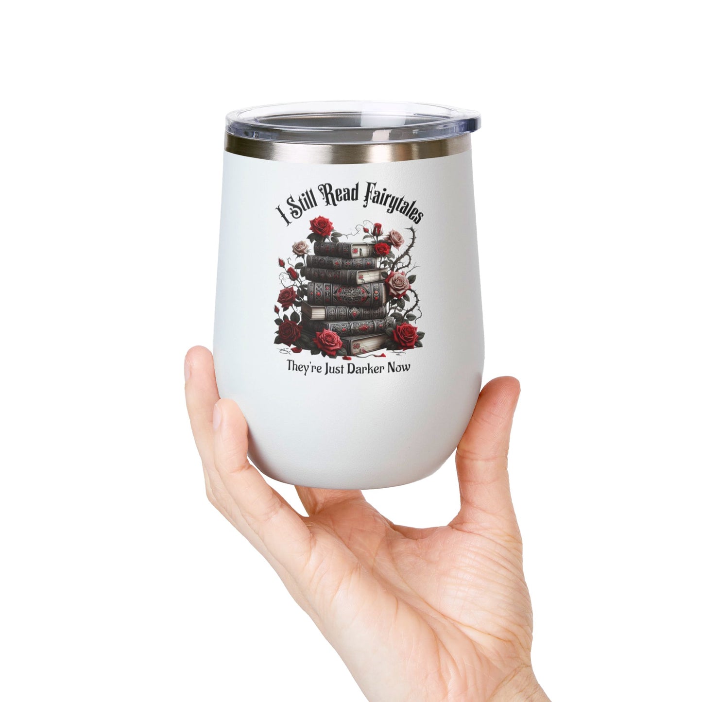 Dark Fairytale 12oz Insulated Wine Tumbler
