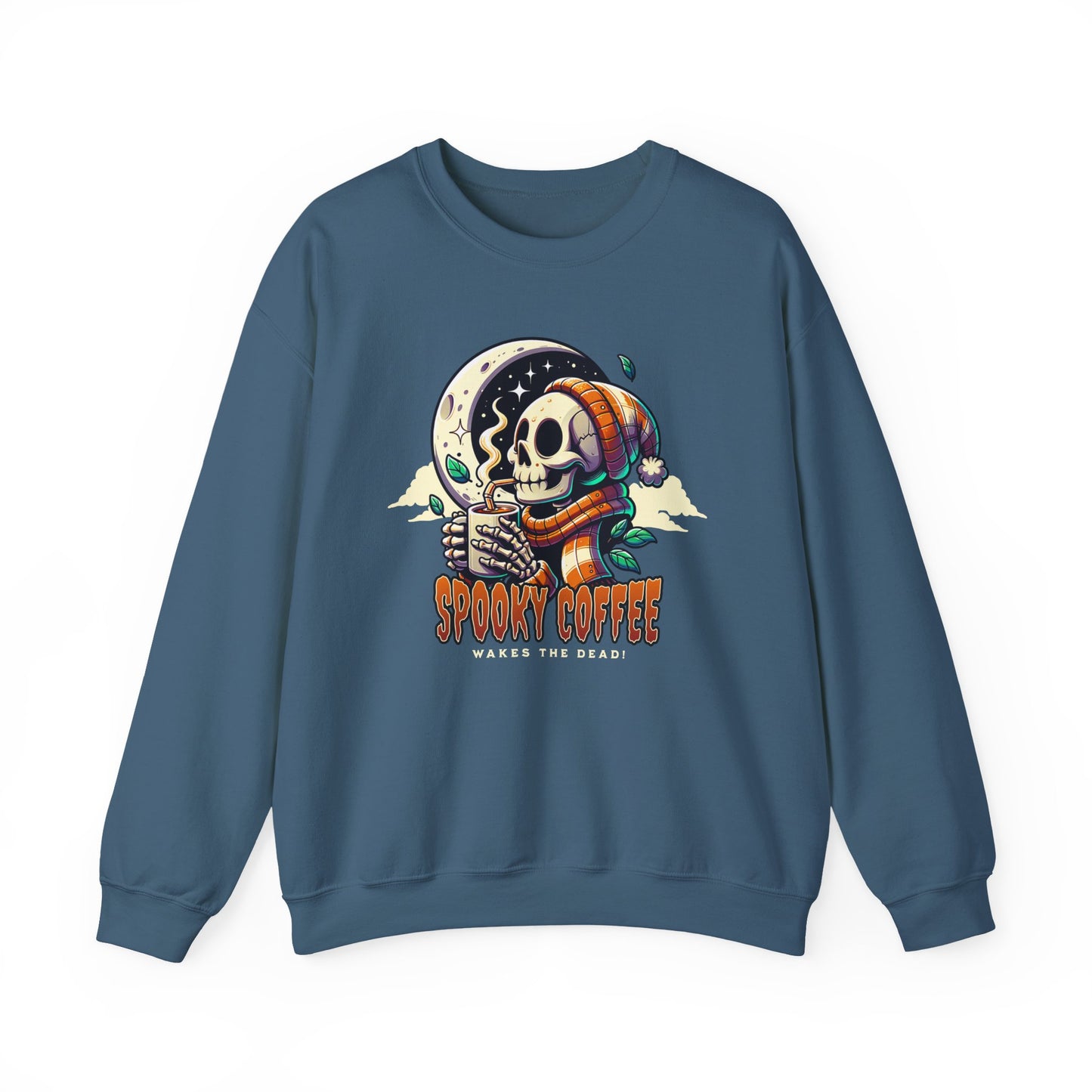 Spooky Coffee Crewneck Sweatshirt