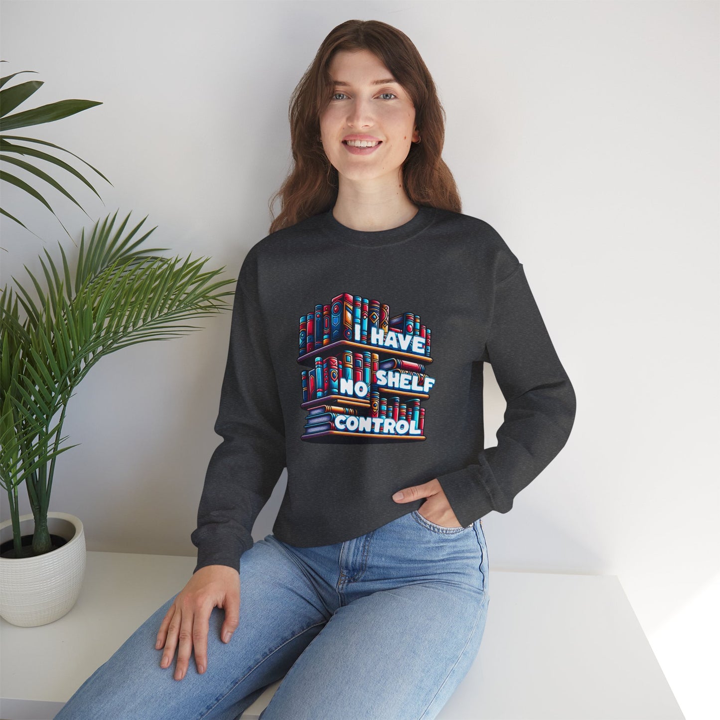 No Shelf Control Crewneck Sweatshirt
