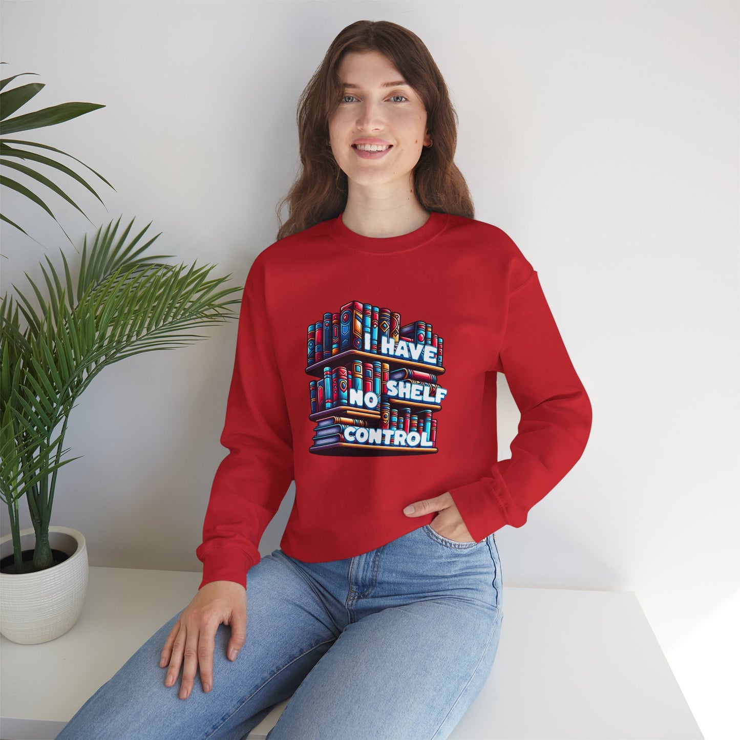 No Shelf Control Crewneck Sweatshirt