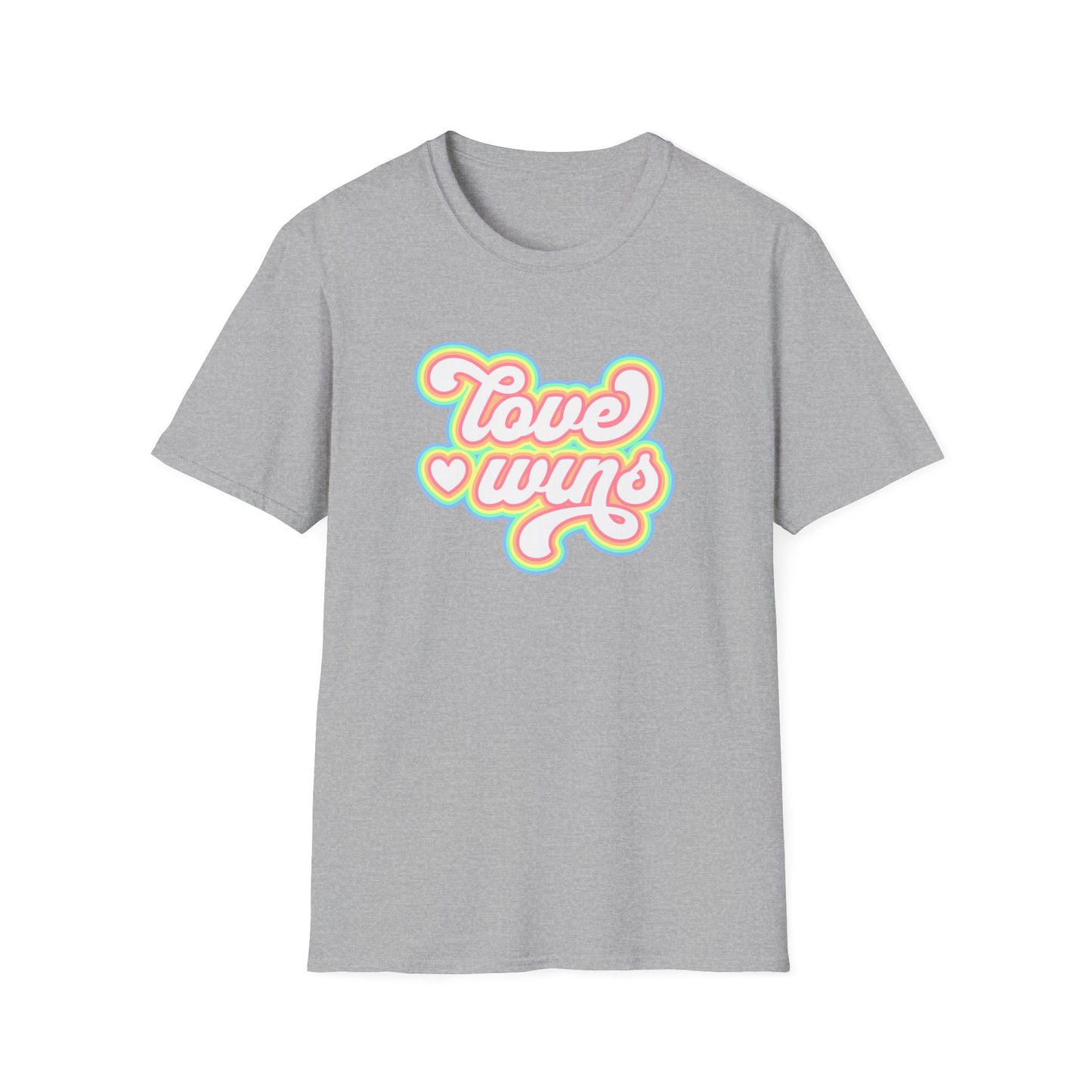 Love Wins Unisex Graphic T-Shirt