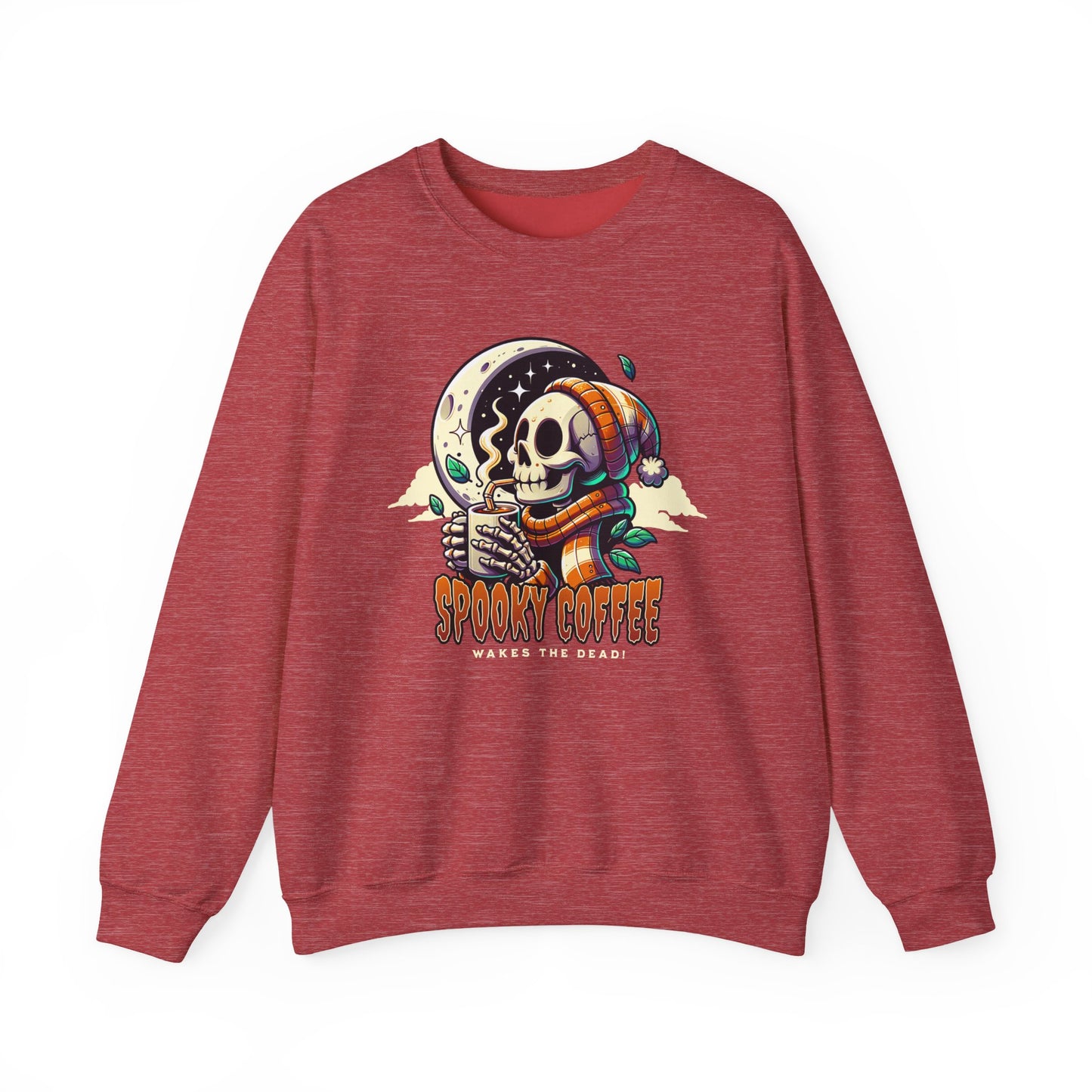 Spooky Coffee Crewneck Sweatshirt