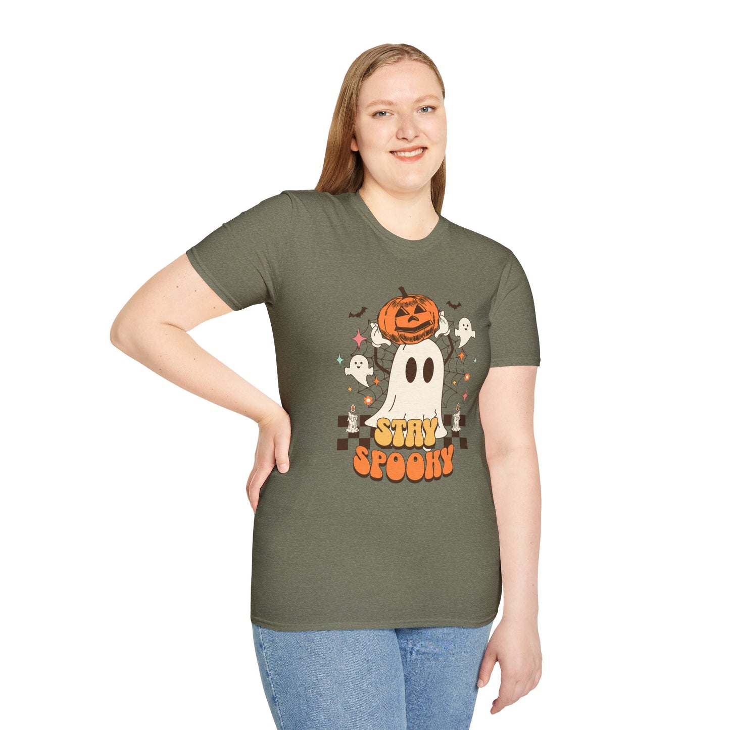 Stay Spooky Halloween Unisex Graphic T-Shirt