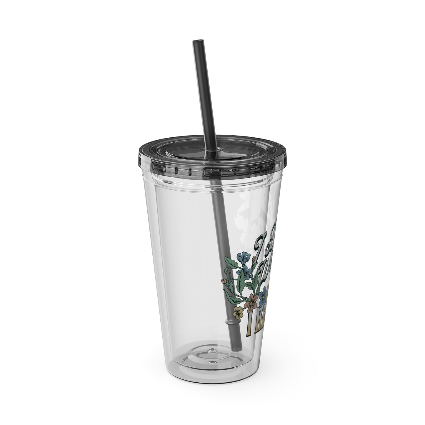 I Don't Watch Porn I Read It 16oz Insulated Tumbler with Straw