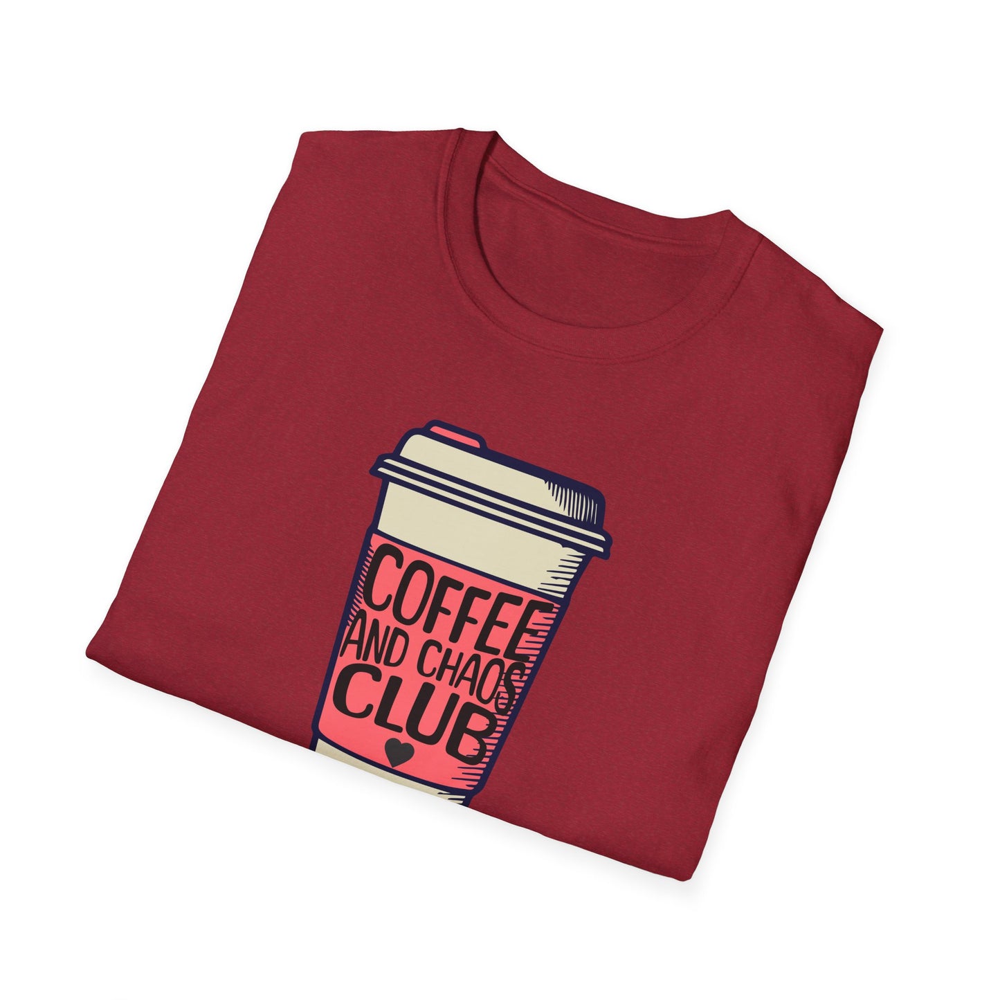 Coffee and Chaos Club Unisex T-Shirt