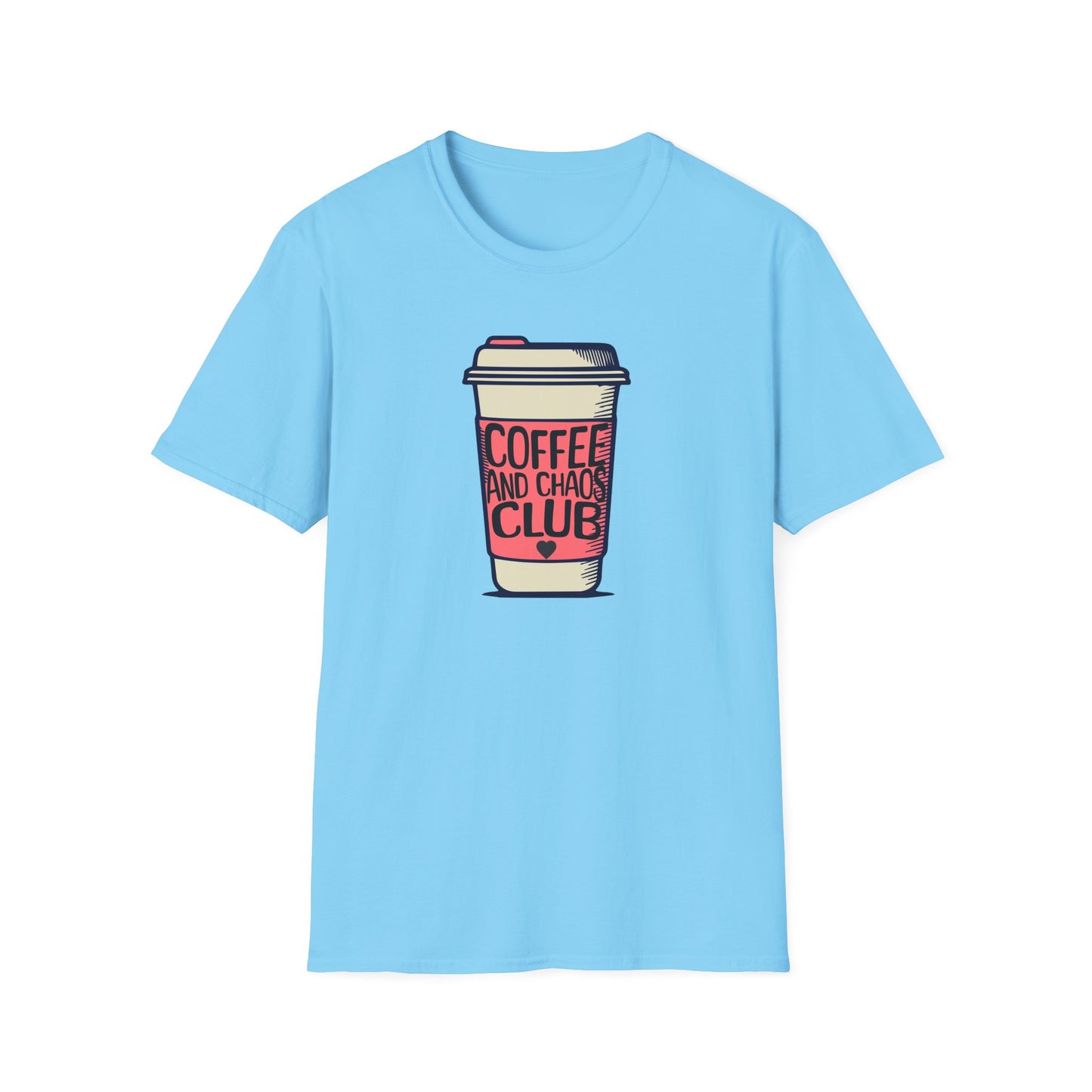 Coffee and Chaos Club Unisex T-Shirt