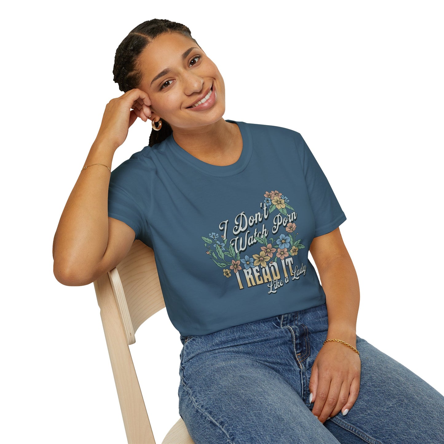 I Don’t Watch Porn, I Read It Unisex Graphic T-Shirt