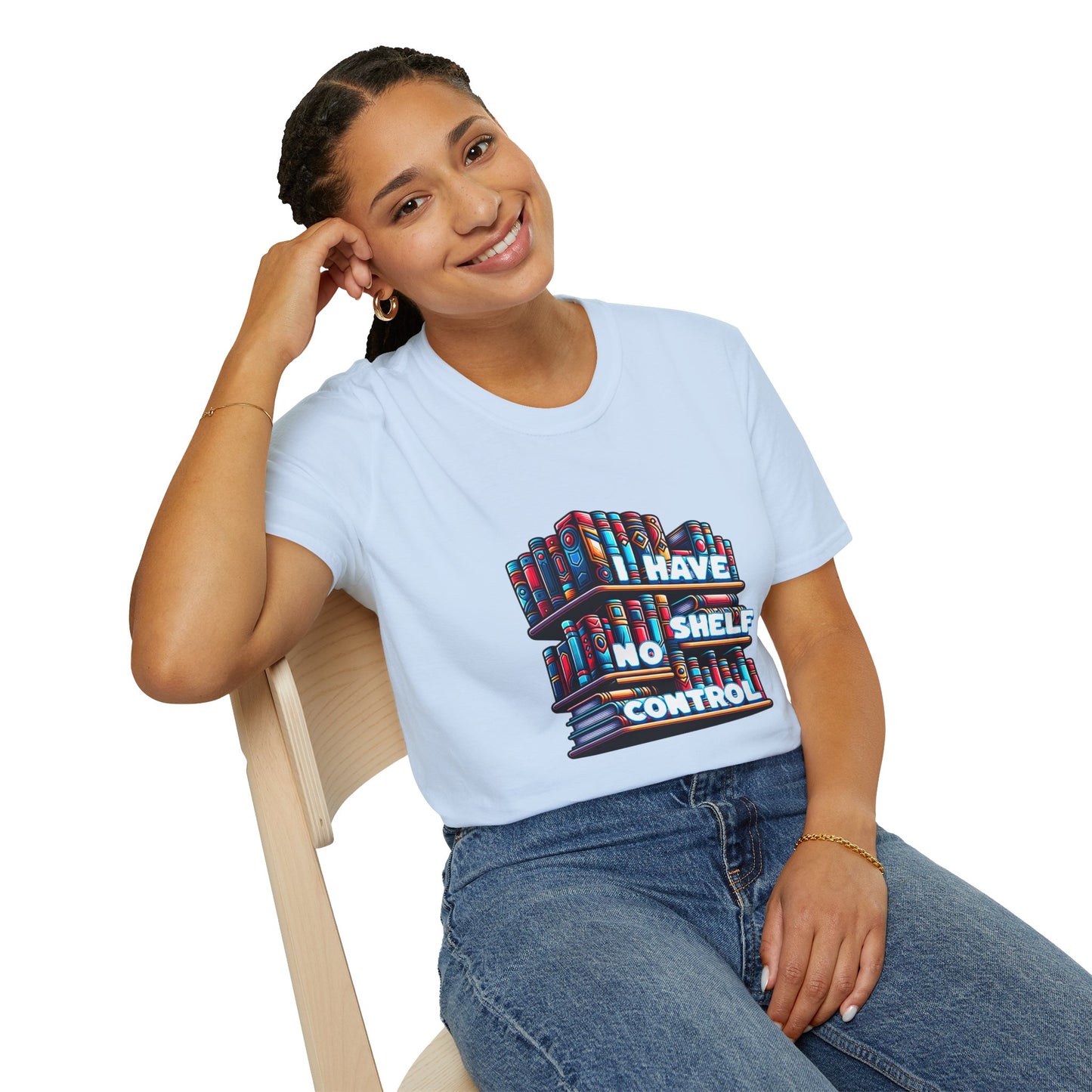 No Shelf Control Unisex Graphic T-Shirt
