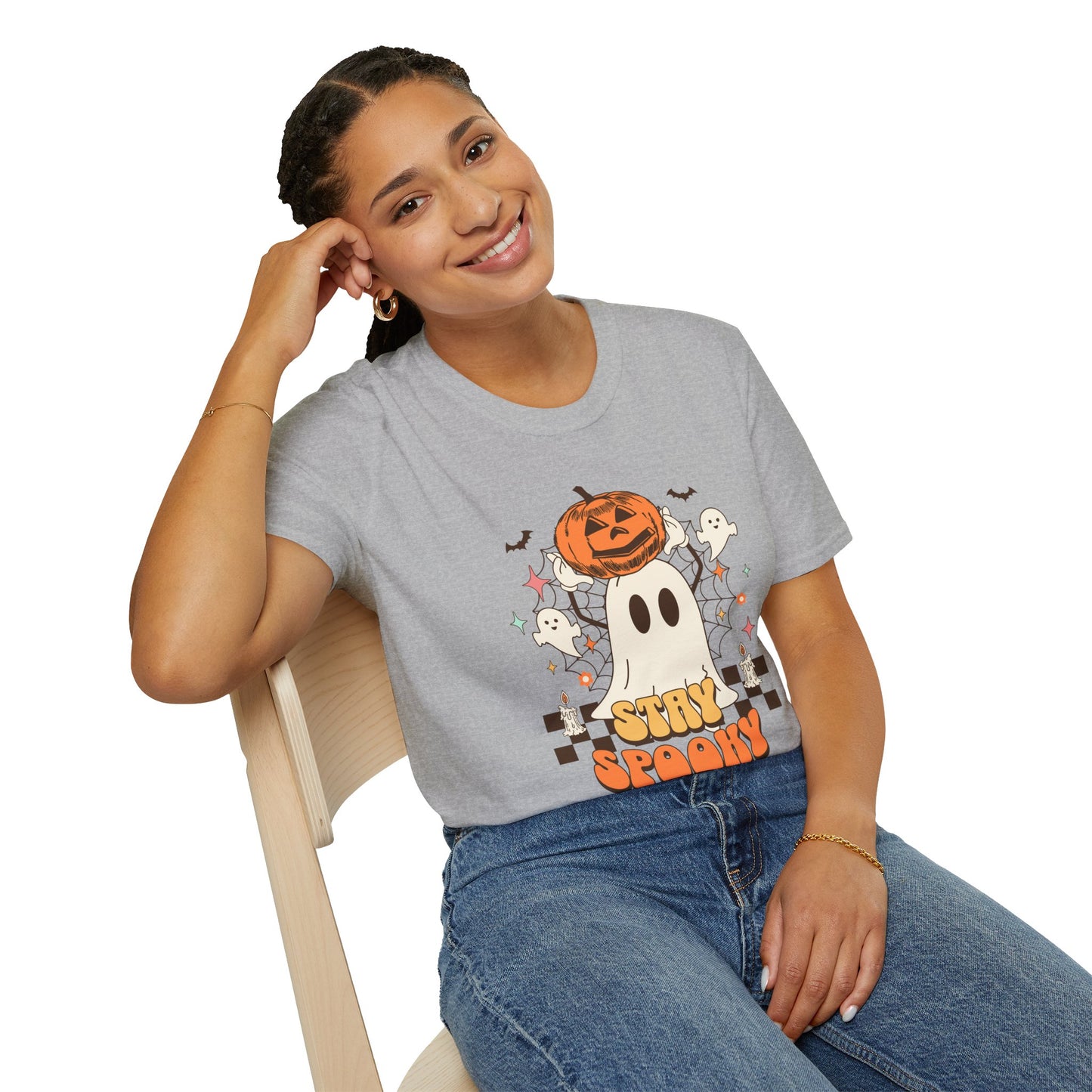 Stay Spooky Halloween Unisex Graphic T-Shirt