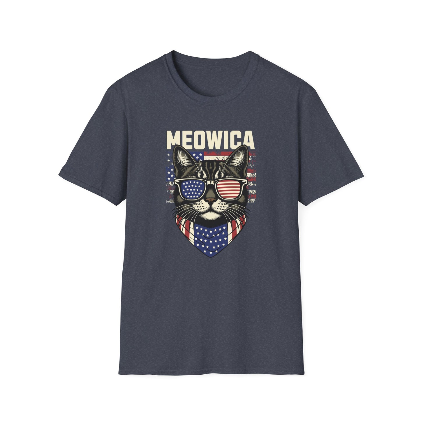 Meowica Cat Unisex Graphic T-Shirt