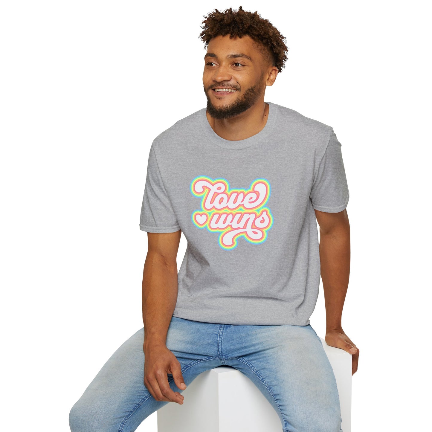 Love Wins Unisex Graphic T-Shirt