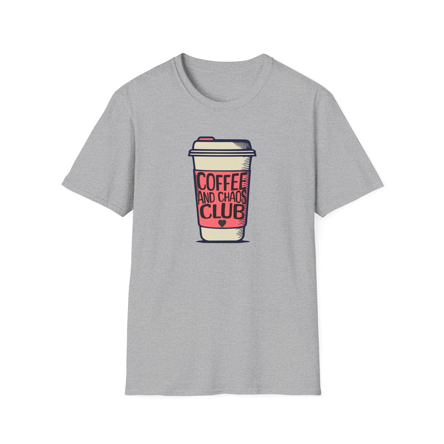 Coffee and Chaos Club Unisex T-Shirt