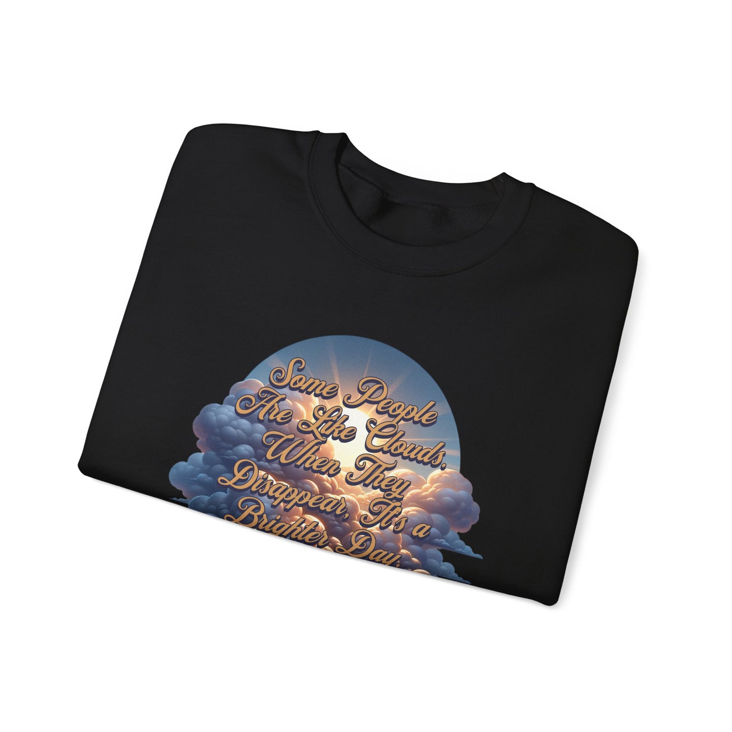 Cloudy People Unisex Crewneck Sweatshirt