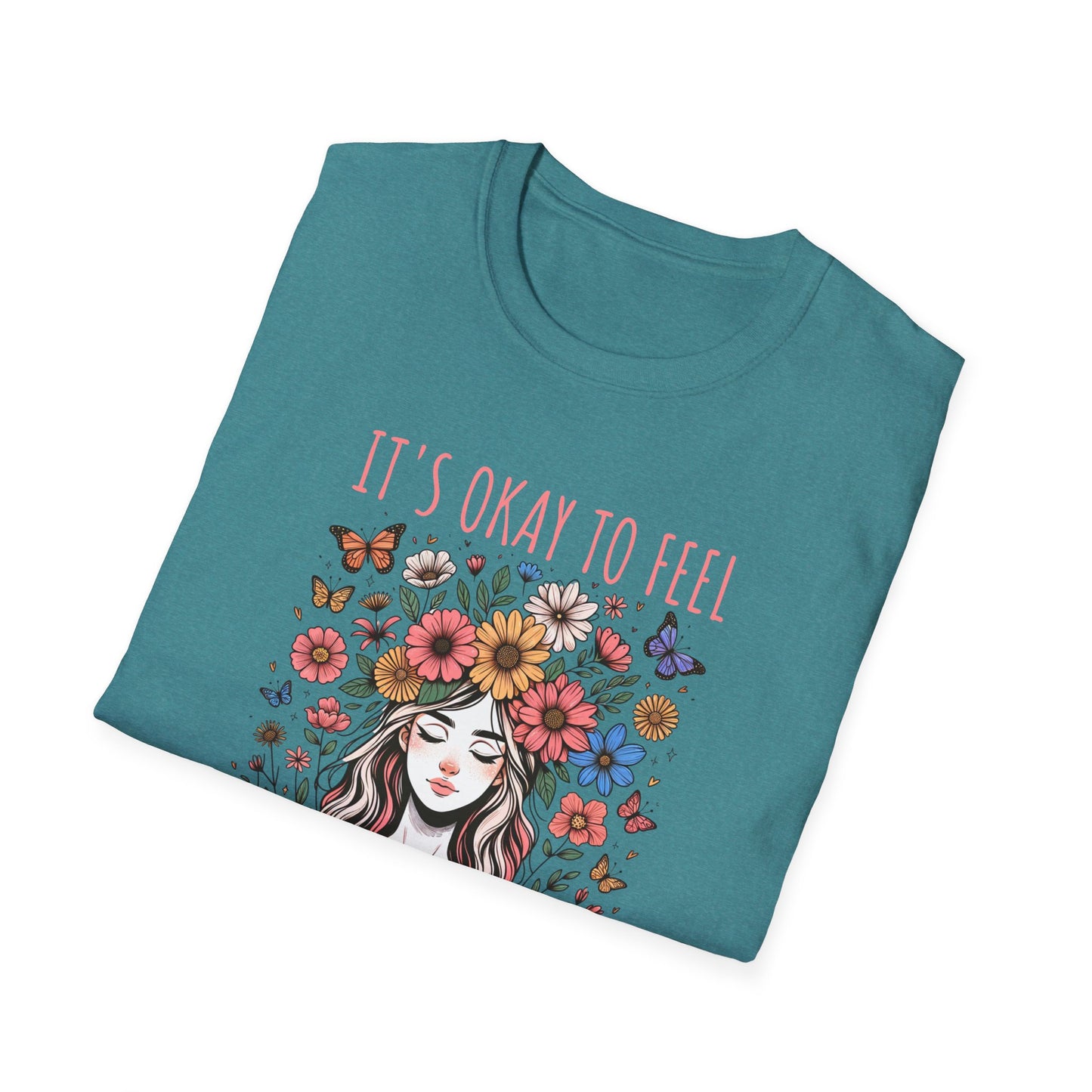 It's Okay to Feel All the Feels Unisex Graphic T-Shirt