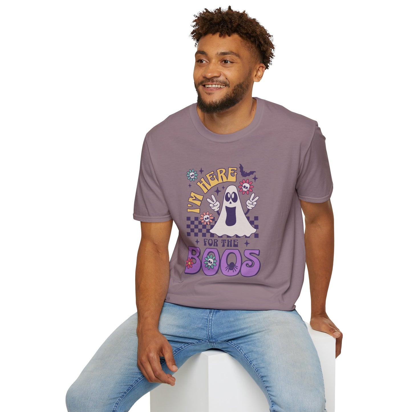 Here for the Boos Unisex Graphic T-Shirt