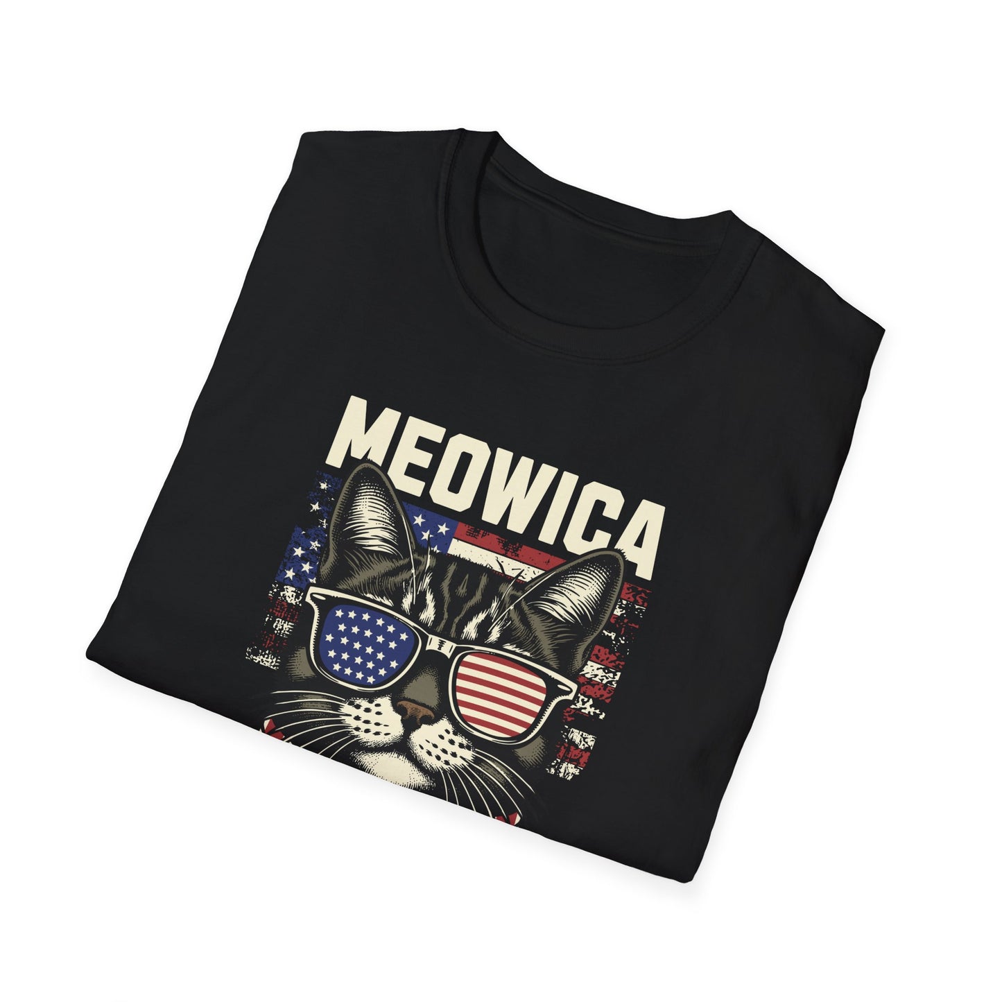 Meowica Cat Unisex Graphic T-Shirt