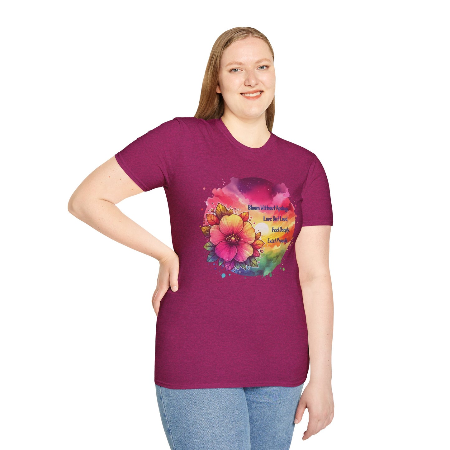 Bloom without Apology Unisex Graphic T-Shirt